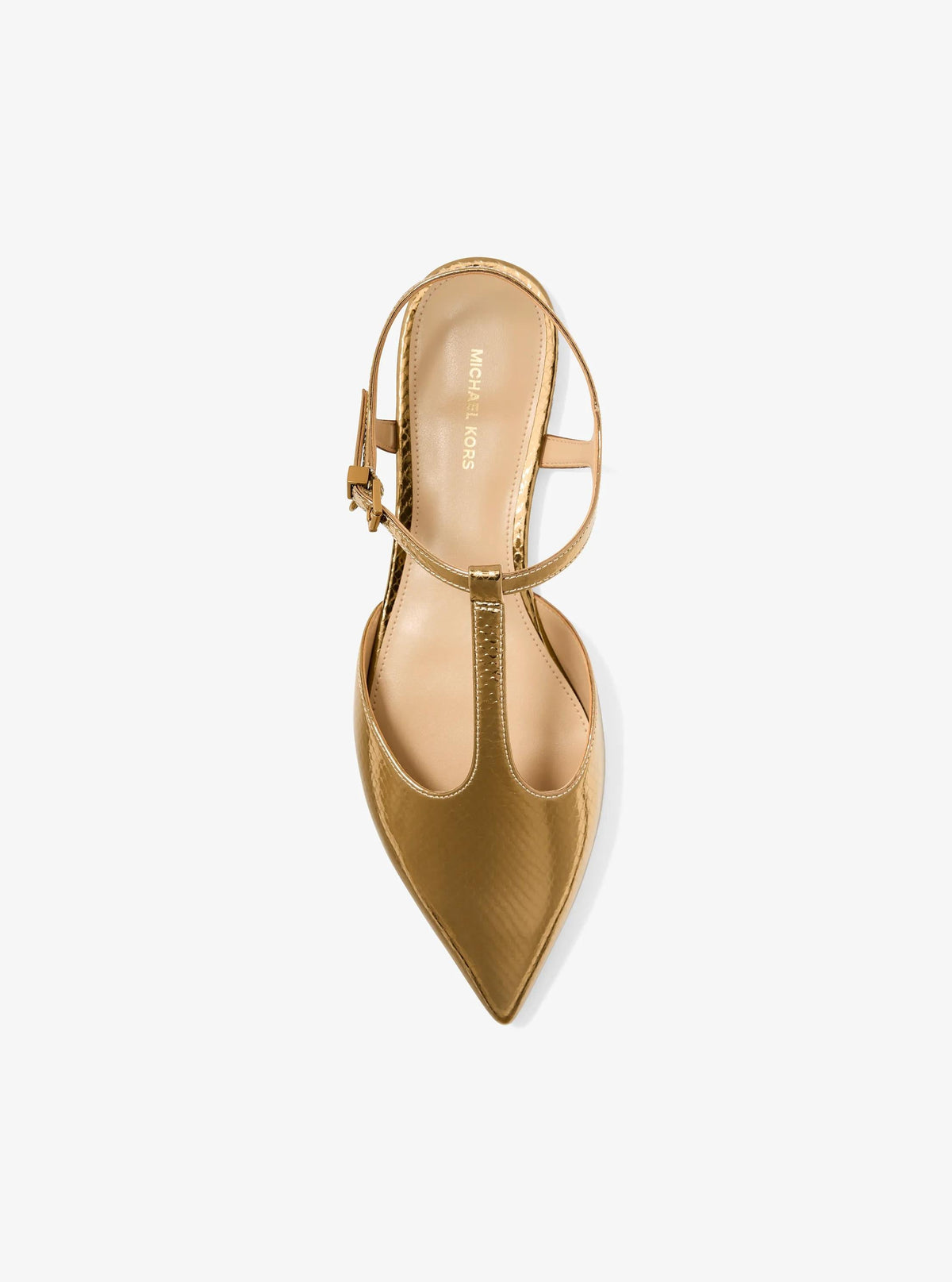 Zapatos planos de cuero