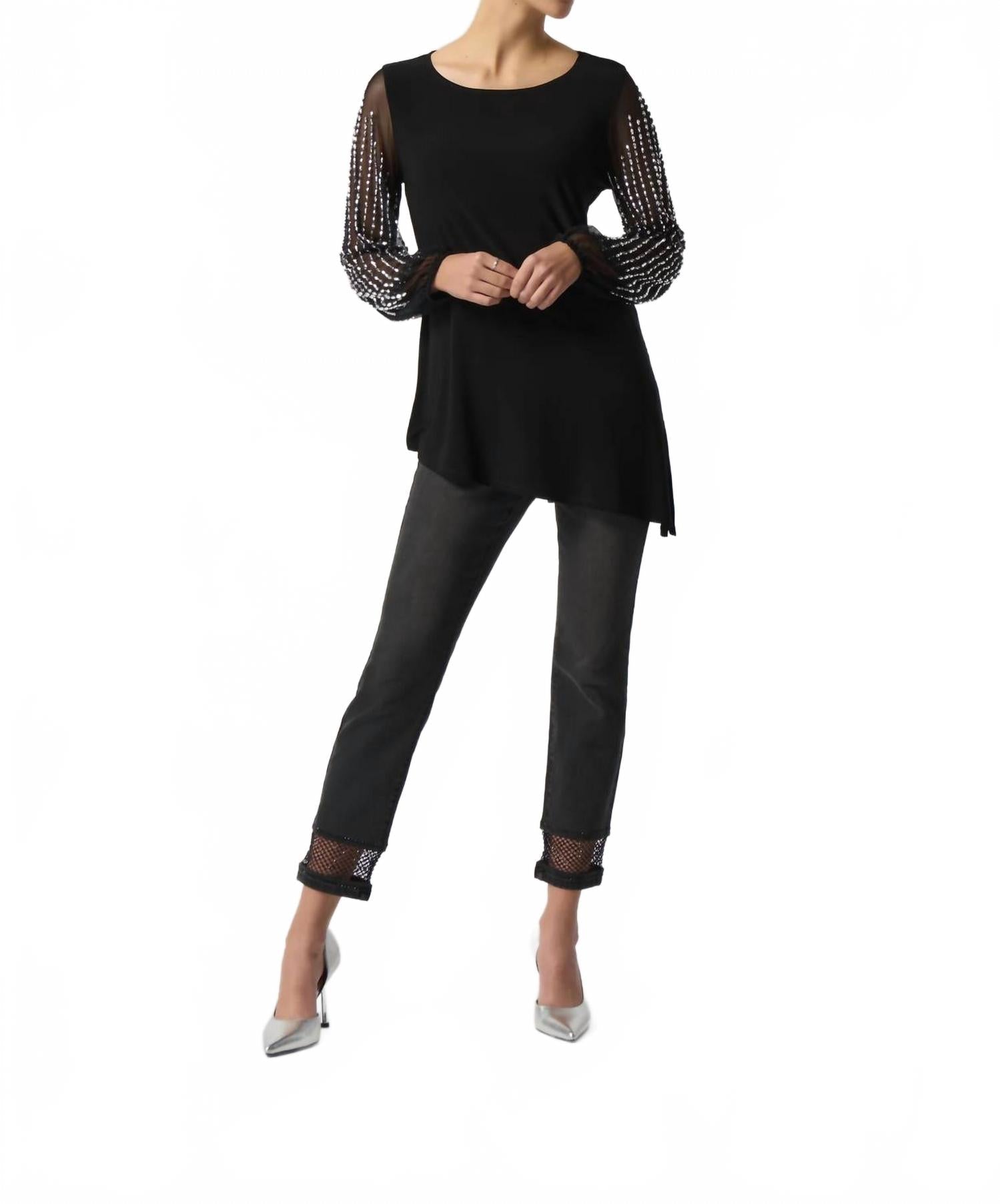 Top color negro