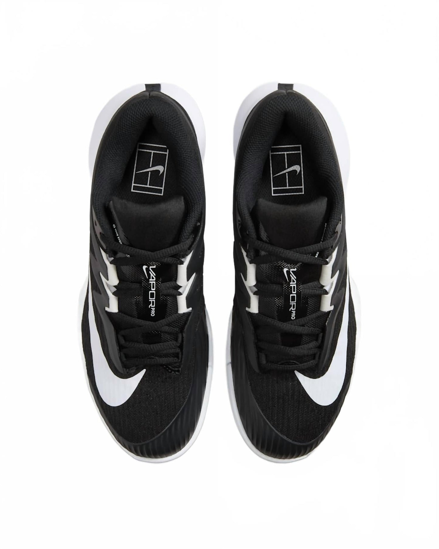 Tenis de mujer color negro y blanco
