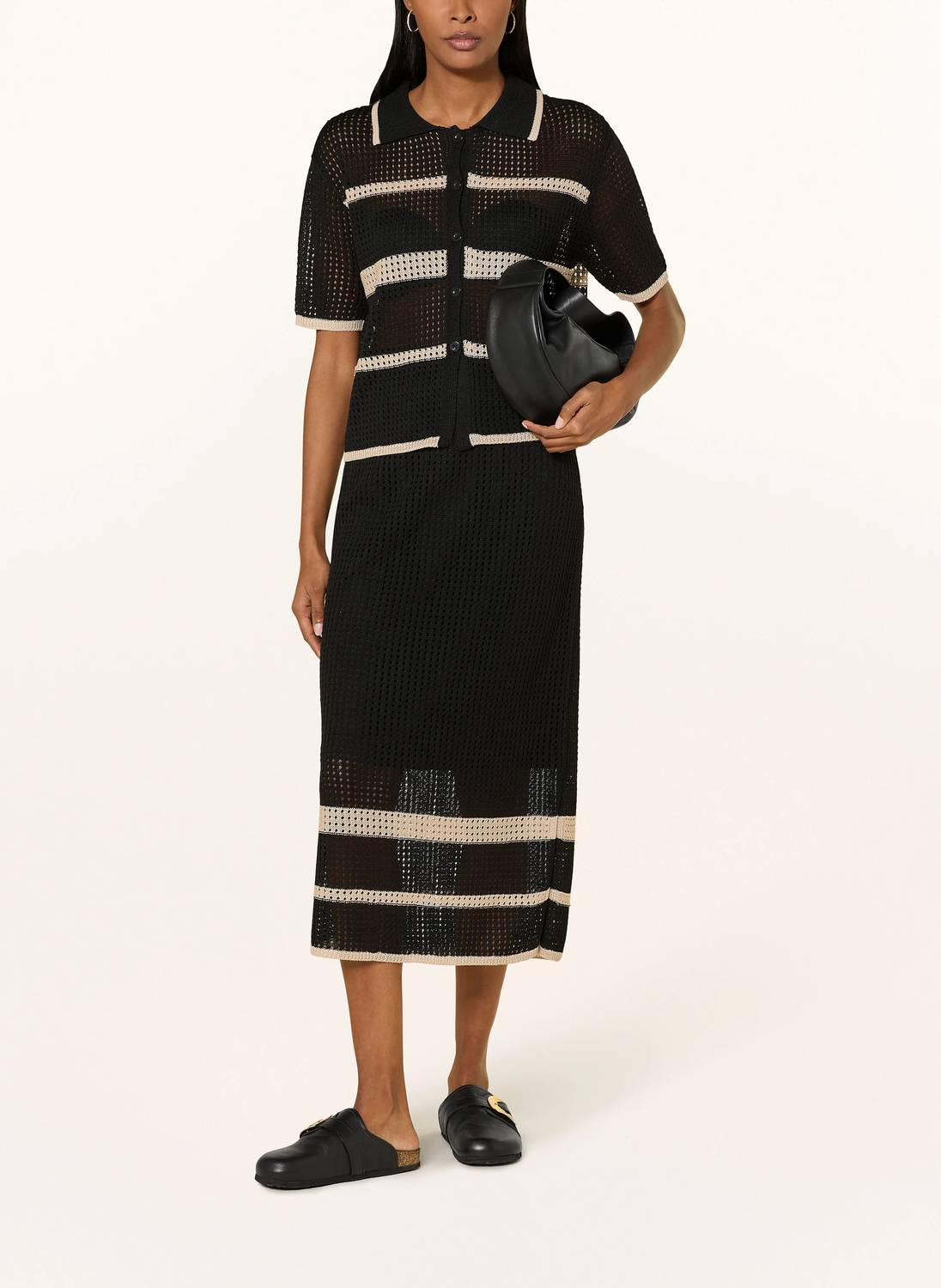Top color negro