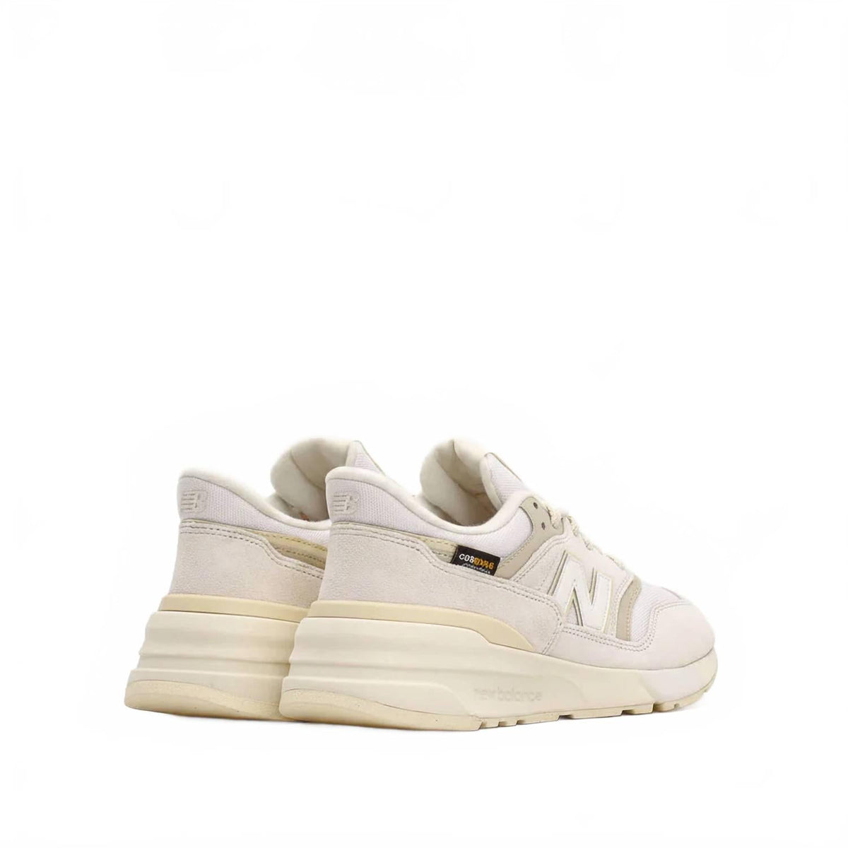 Tenis para correr unisex color blanco y beige