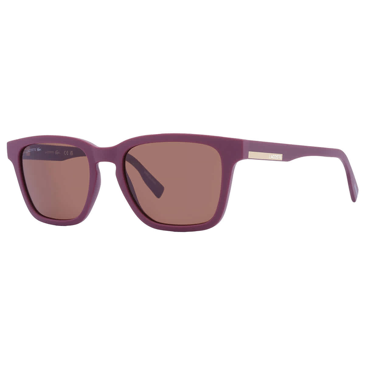Gafas de sol de hombre de montura cuadrada color rojo