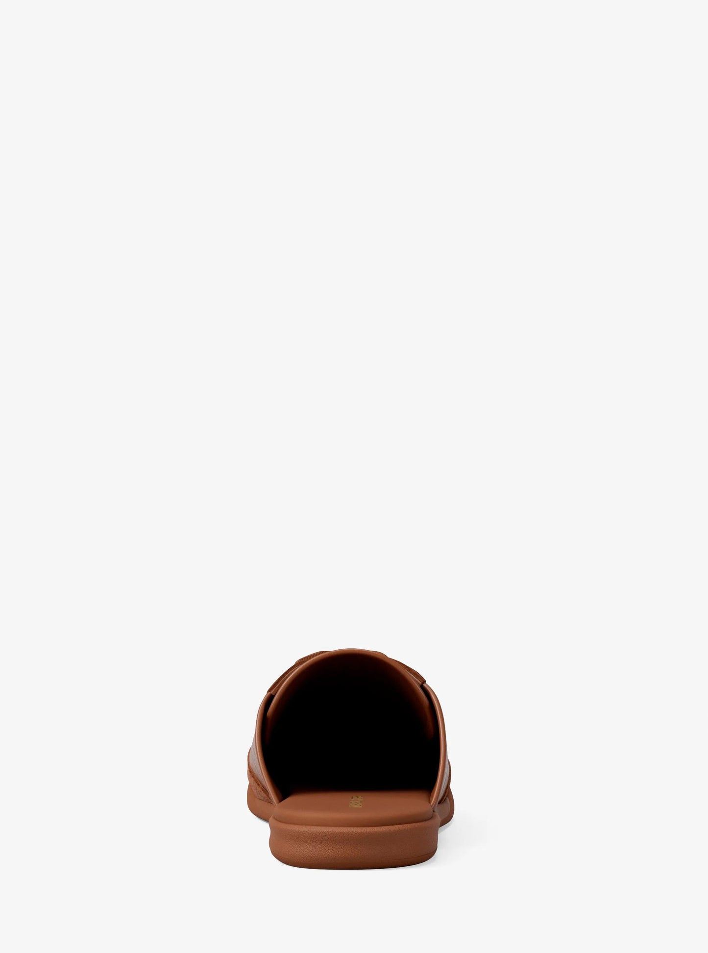 Zapatos destalonados de cuero
