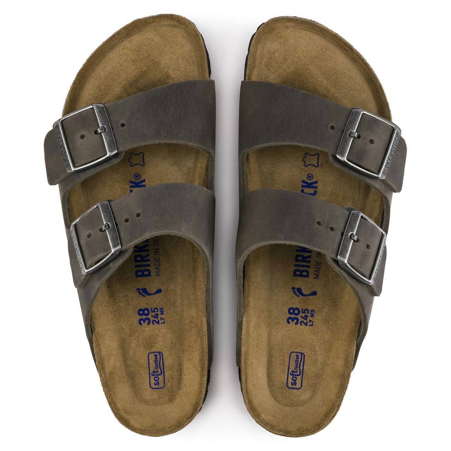 Sandalias unisex de cuero