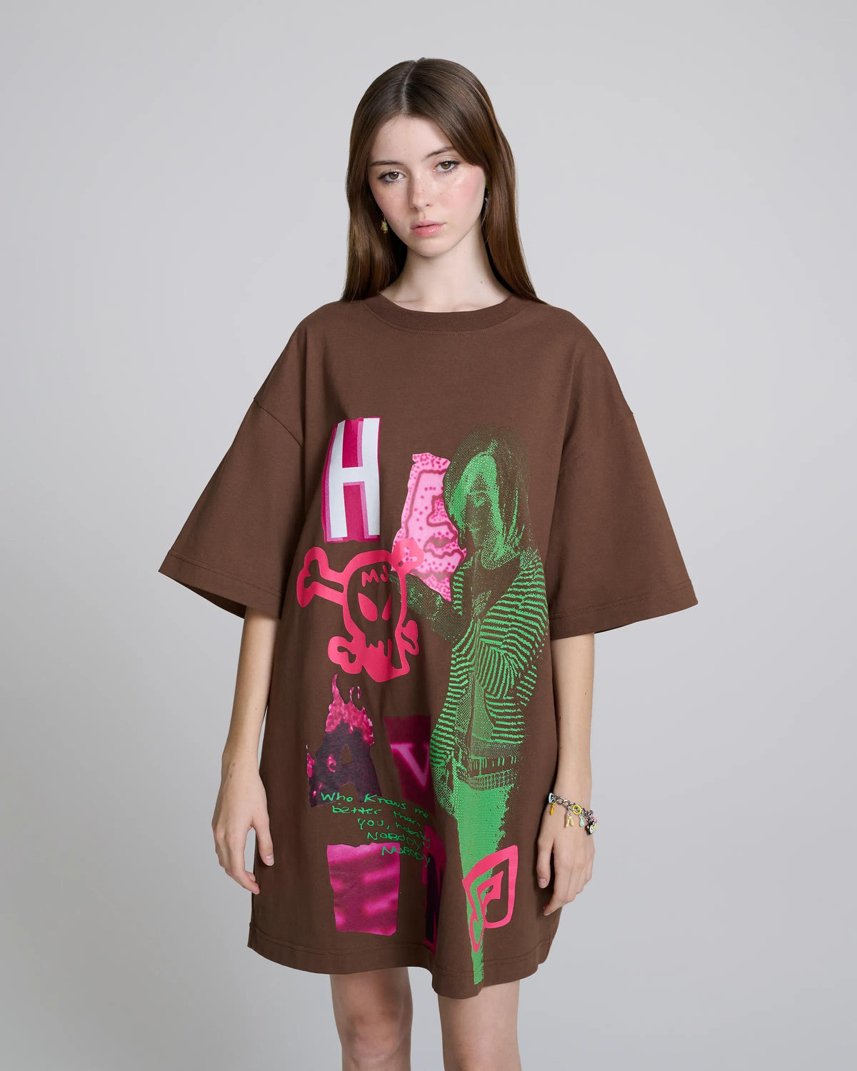 Camiseta de corte amplio