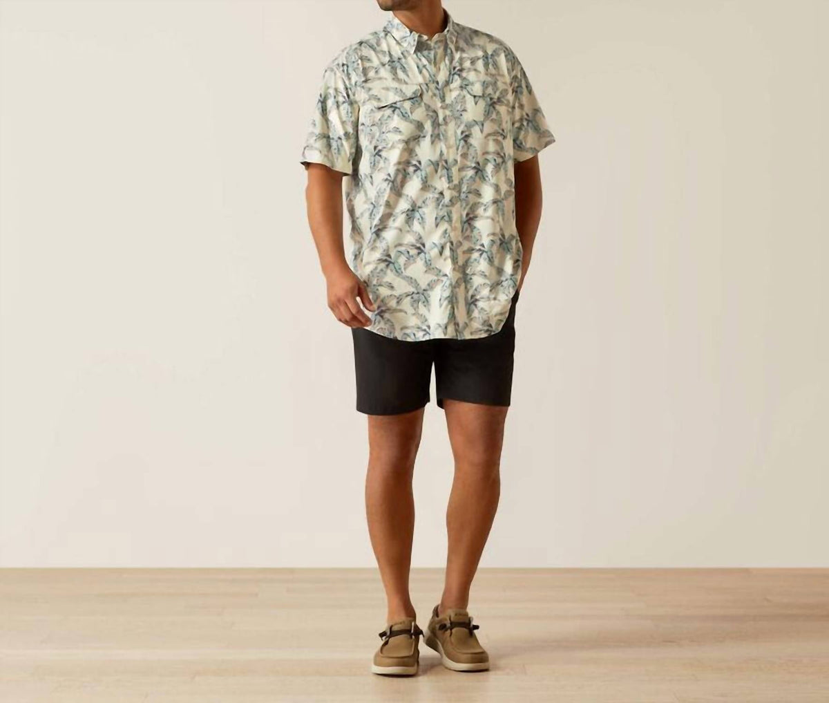 Camisa color crema