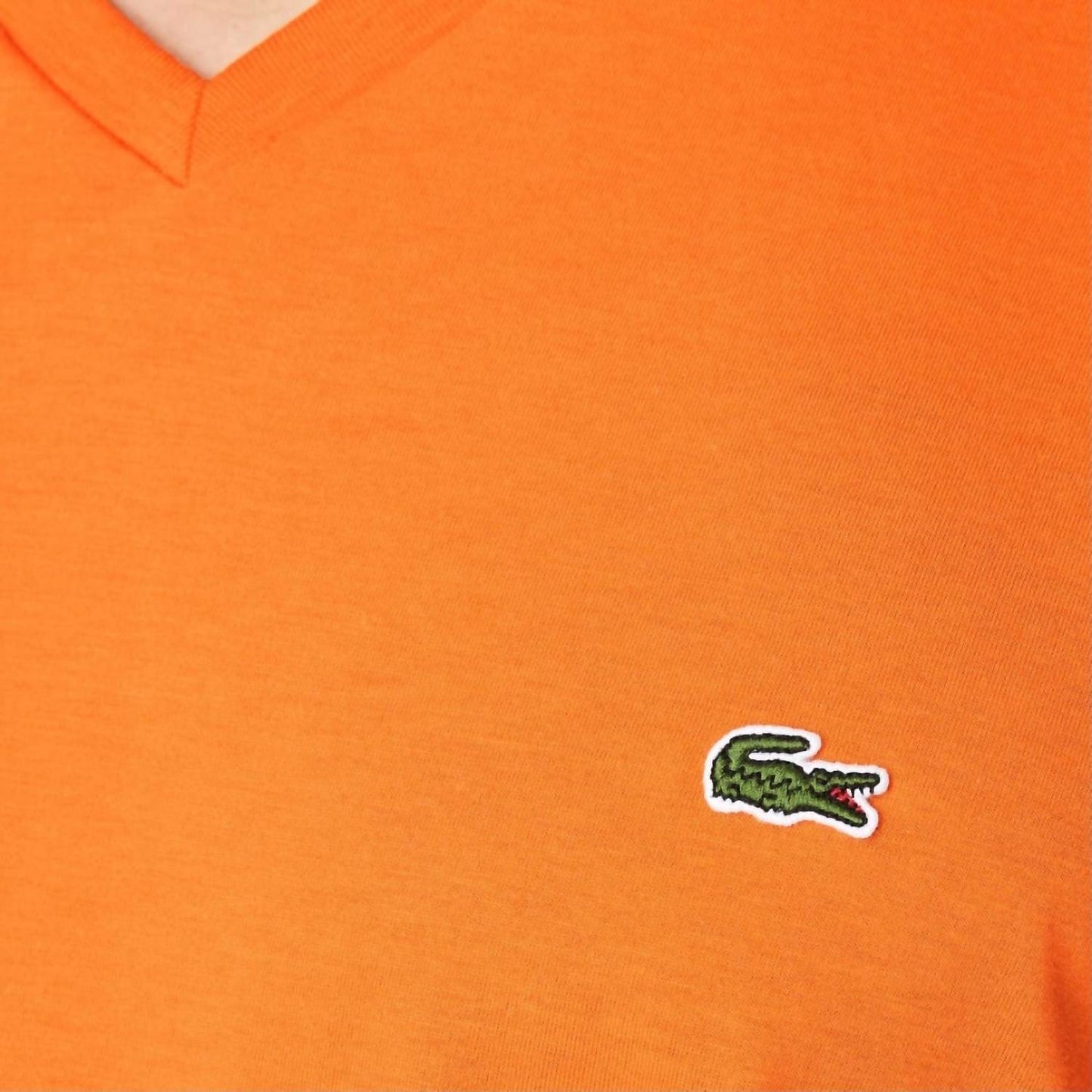 Camiseta de manga corta color naranja