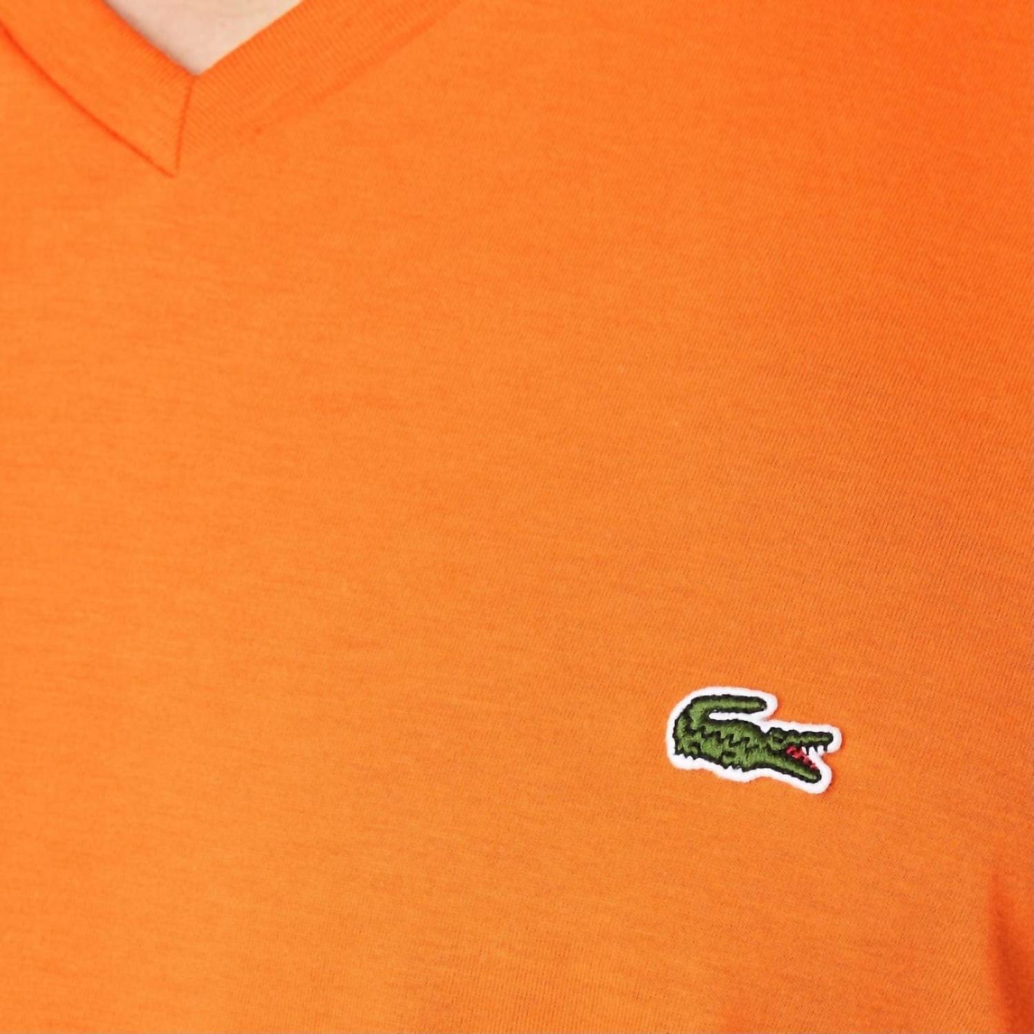 Camiseta de manga corta color naranja