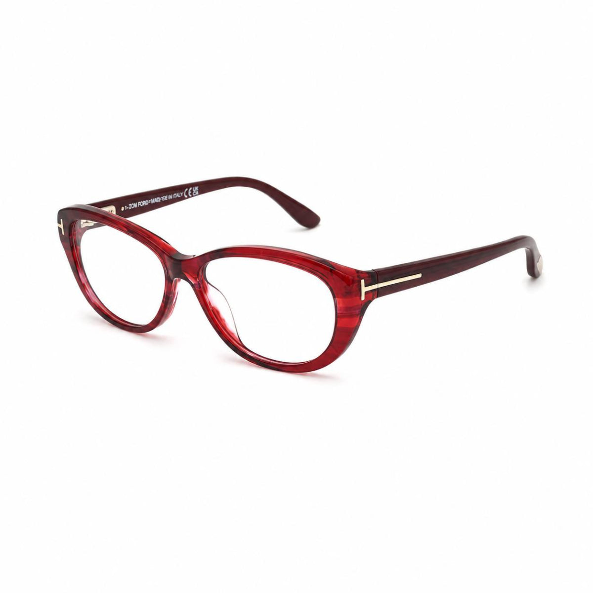 Gafas 54 mm color rojo