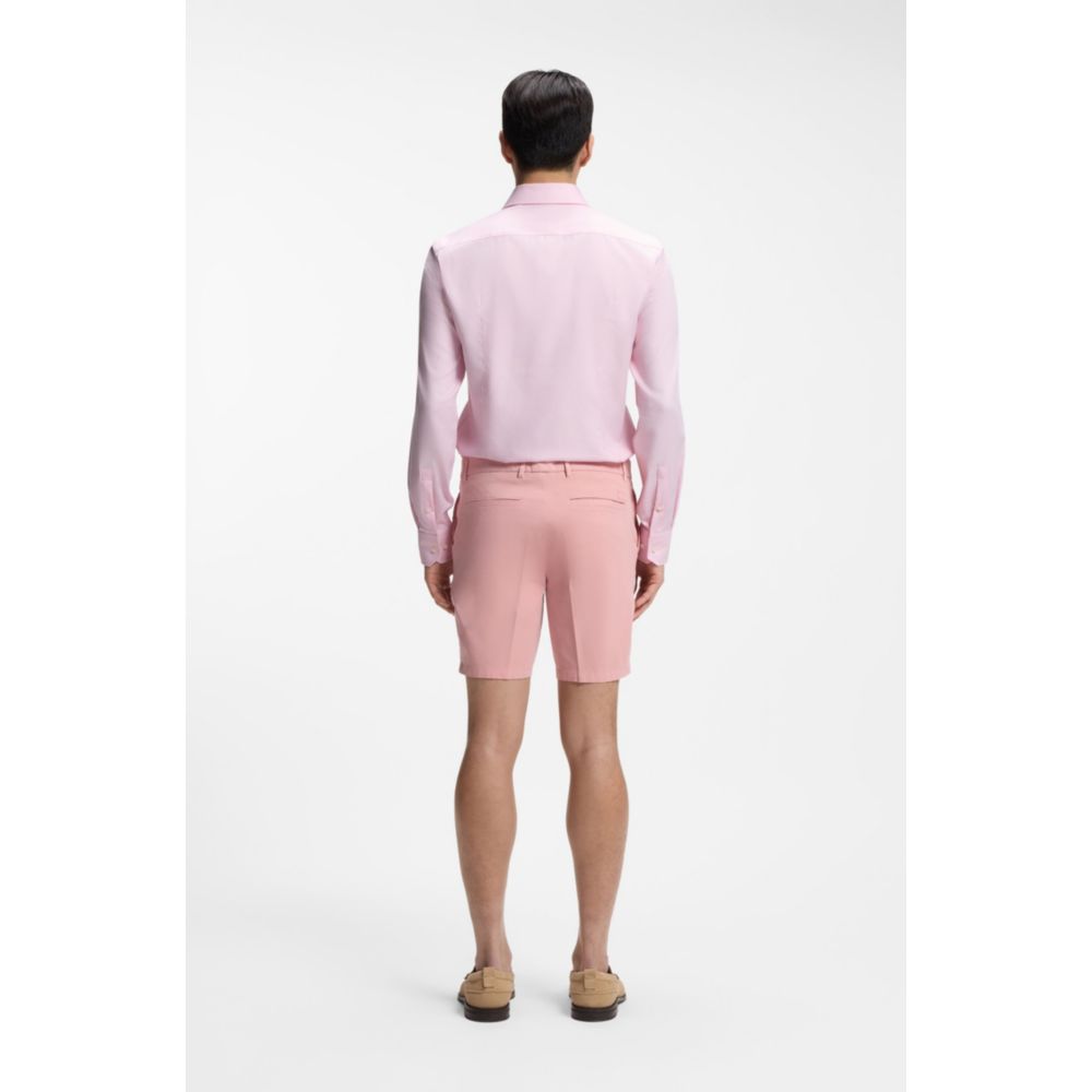 Camisa de algodón de corte ajustado