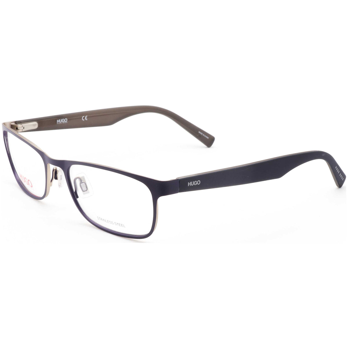 Montura para gafas de hombre 54 mm color azul y gris