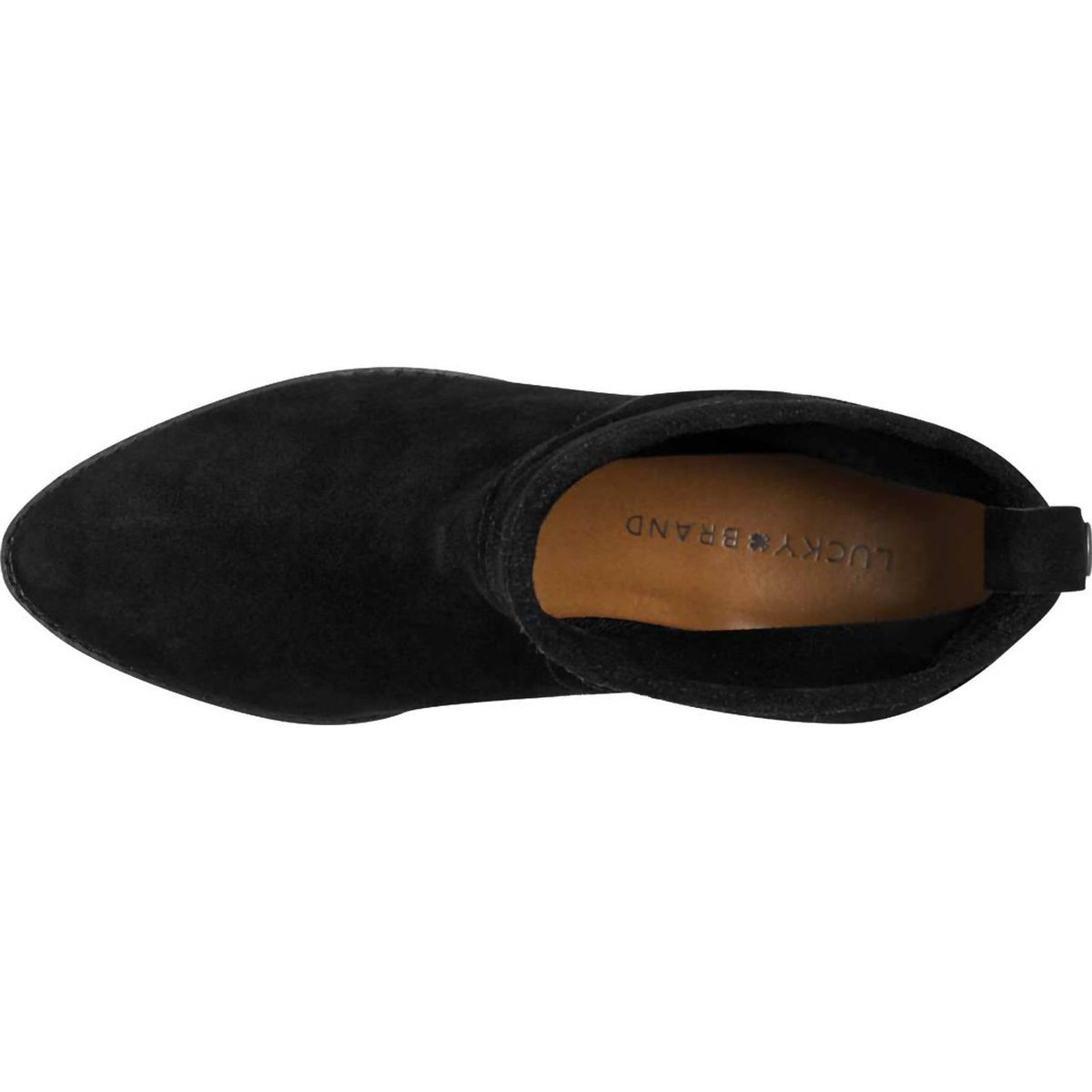 Botines de mujer de gamuza color negro