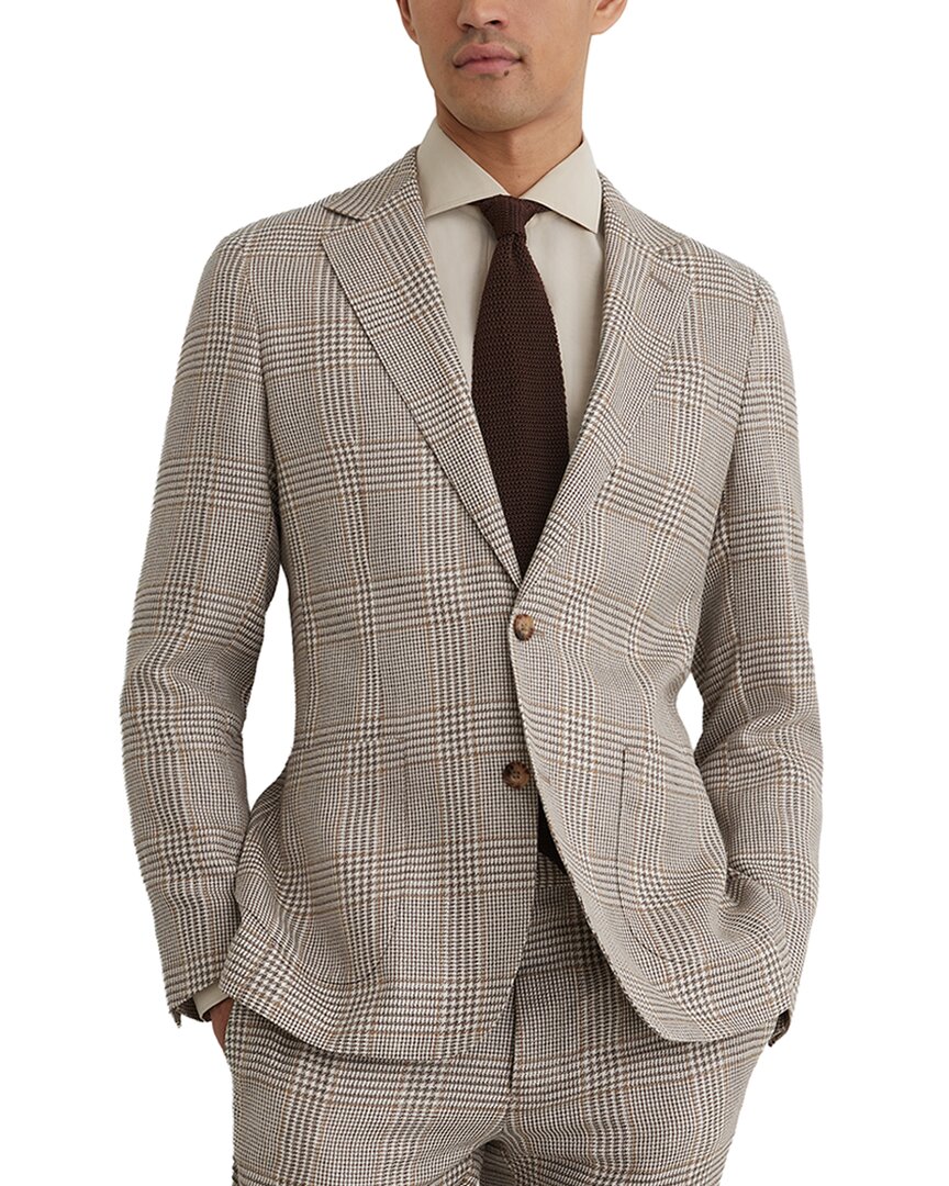 Chaqueta de mezcla de lino