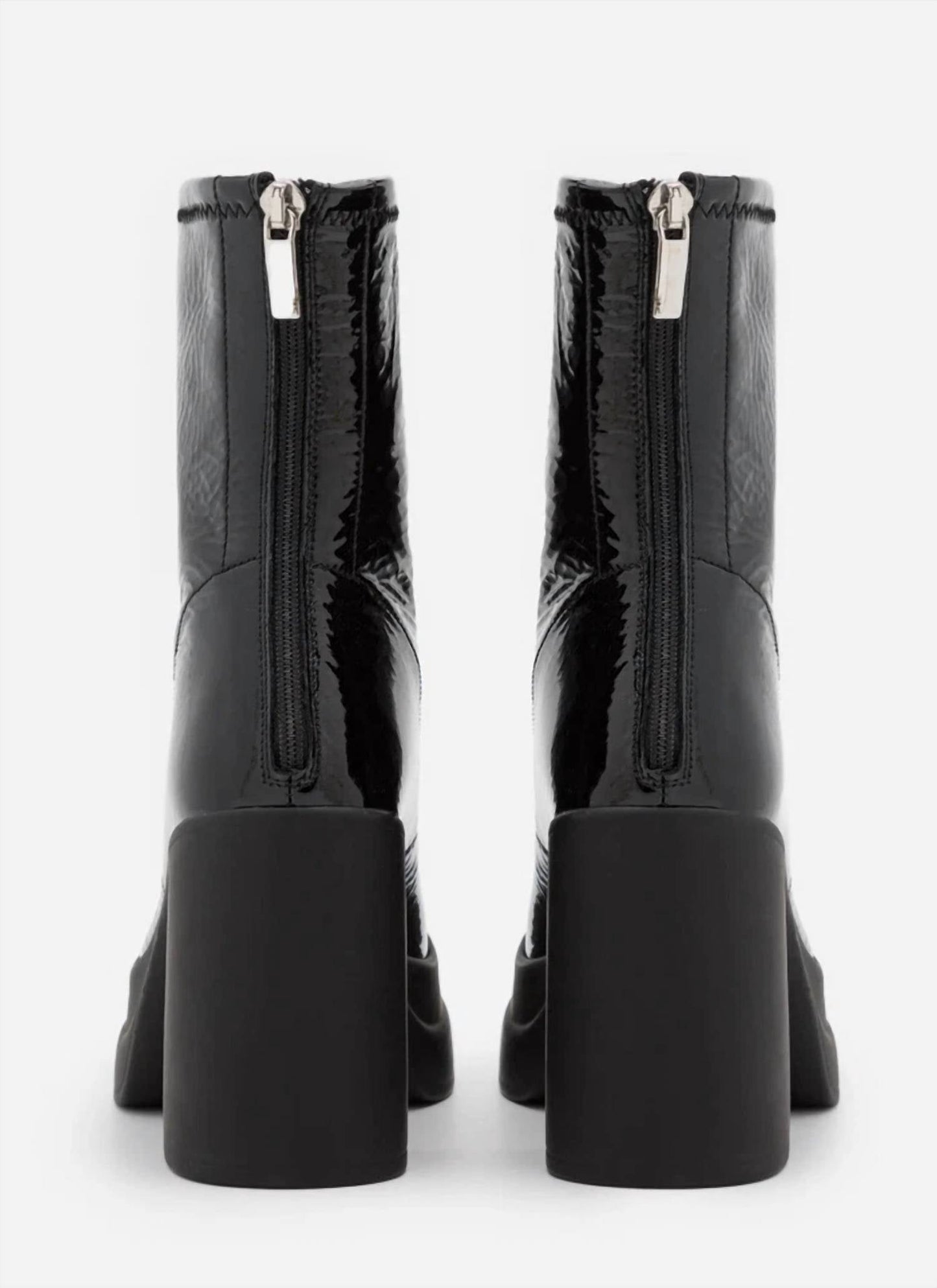 Botas de mujer con plataforma color negro