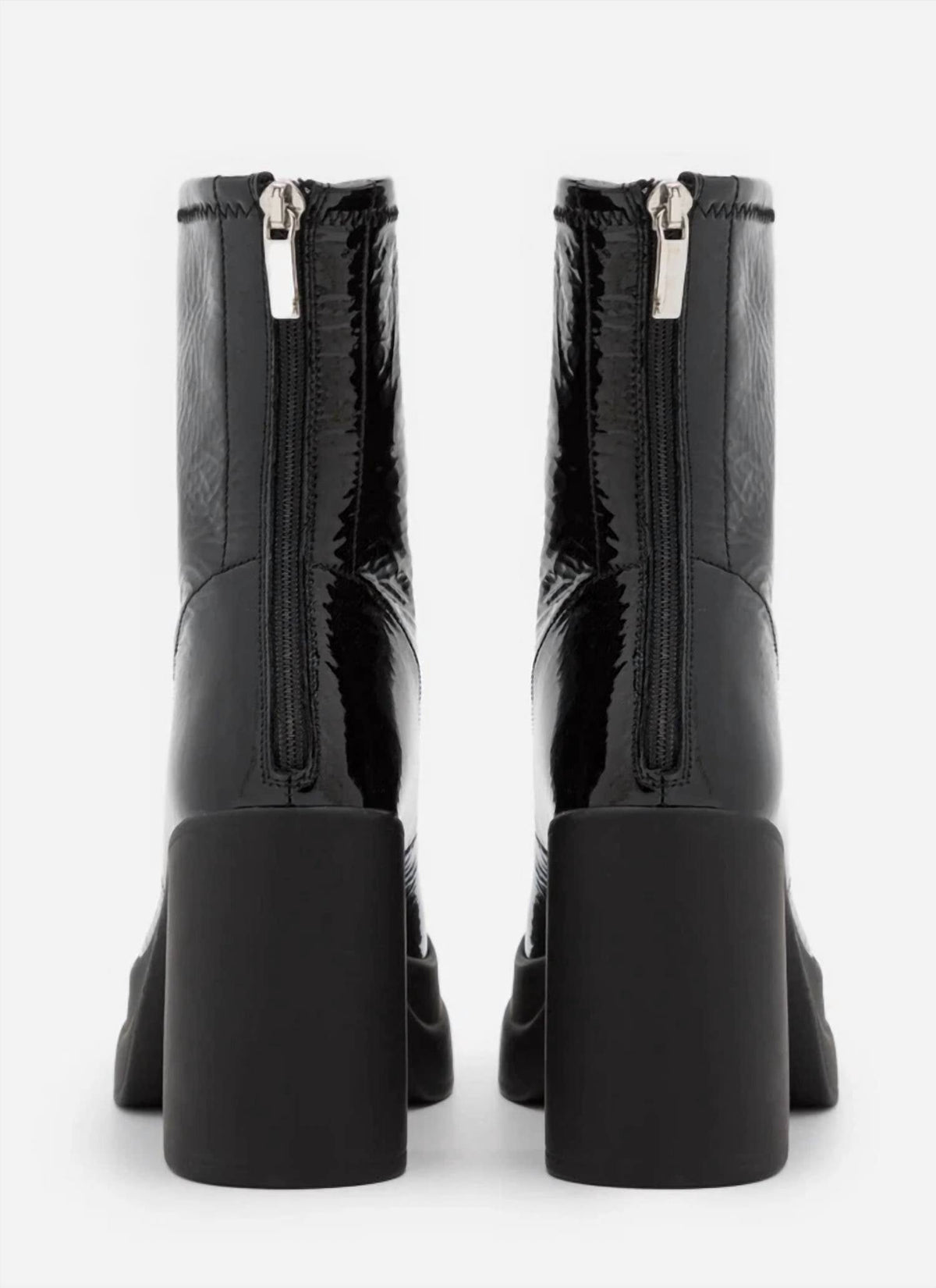 Botas de mujer con plataforma color negro