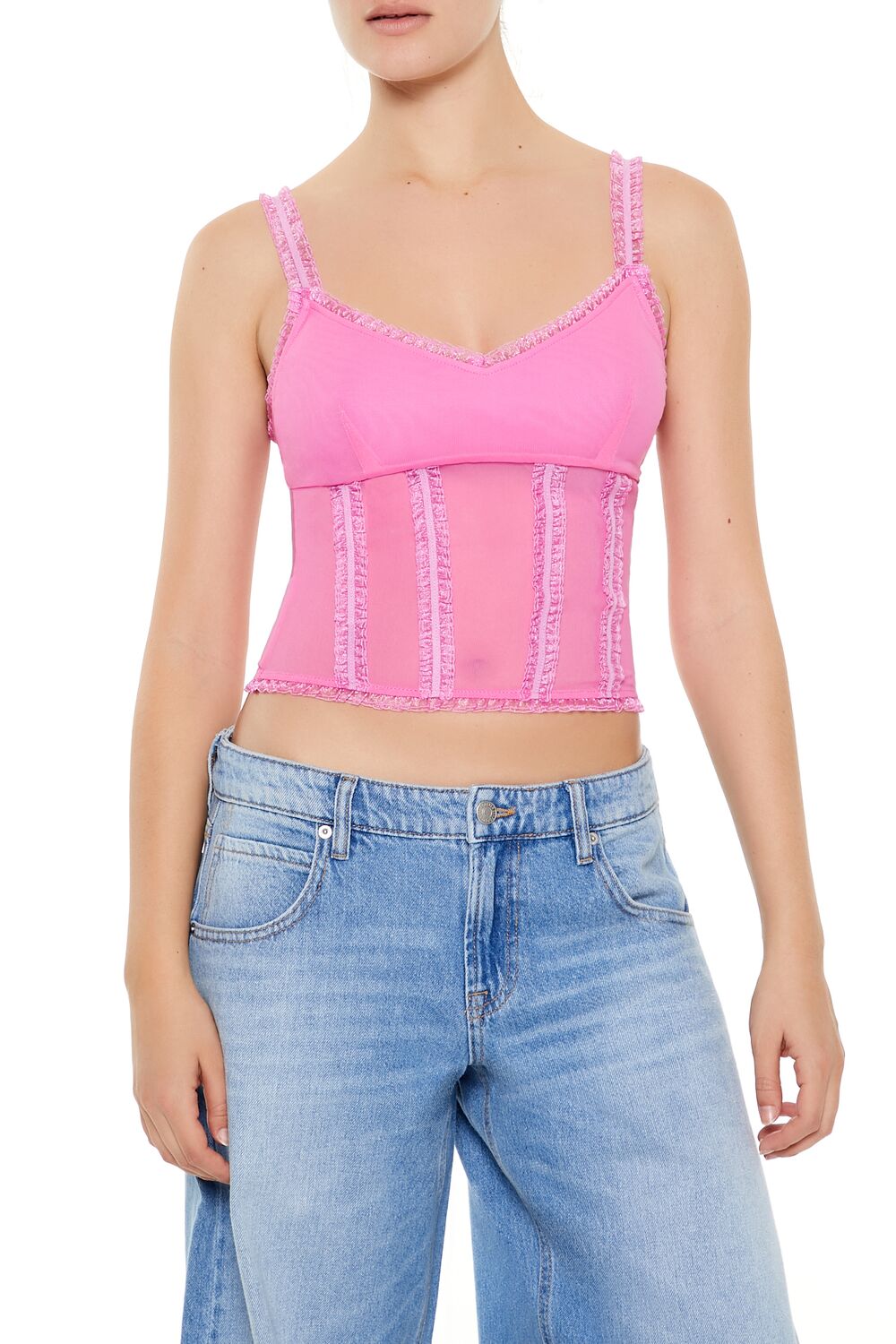 Camiseta sin mangas con boleros