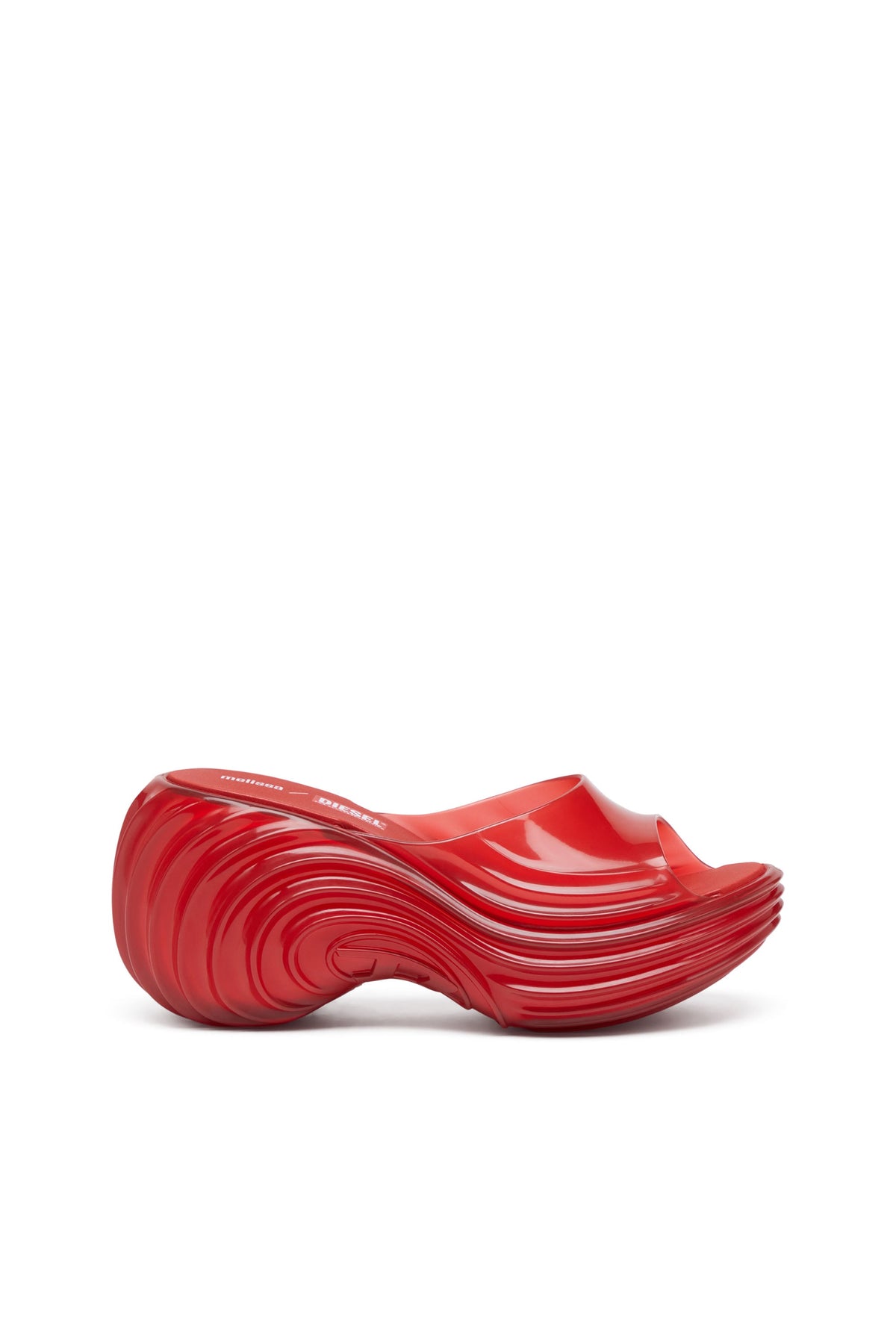 Zapatos destalonados con plataforma