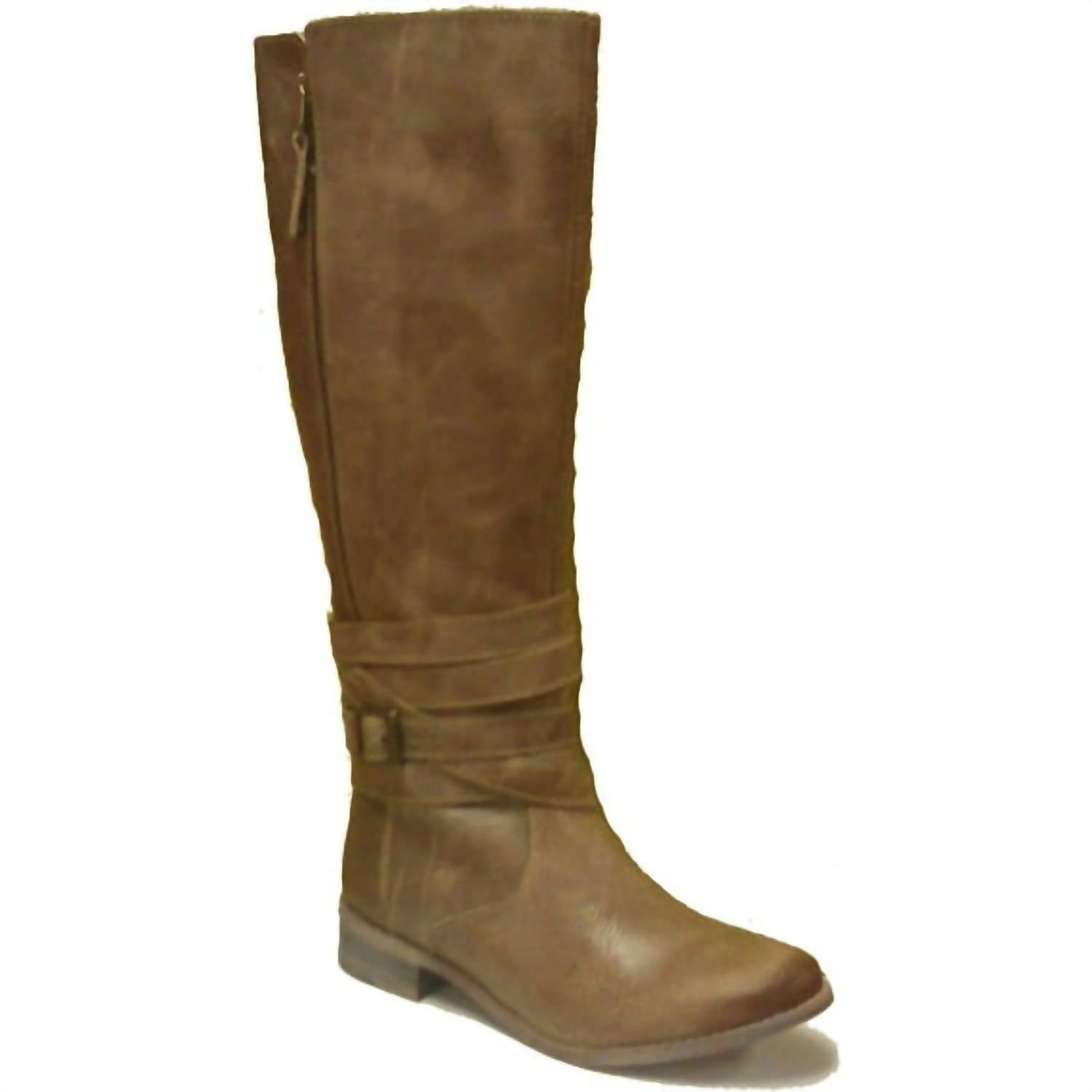 Botas de mujer color beige