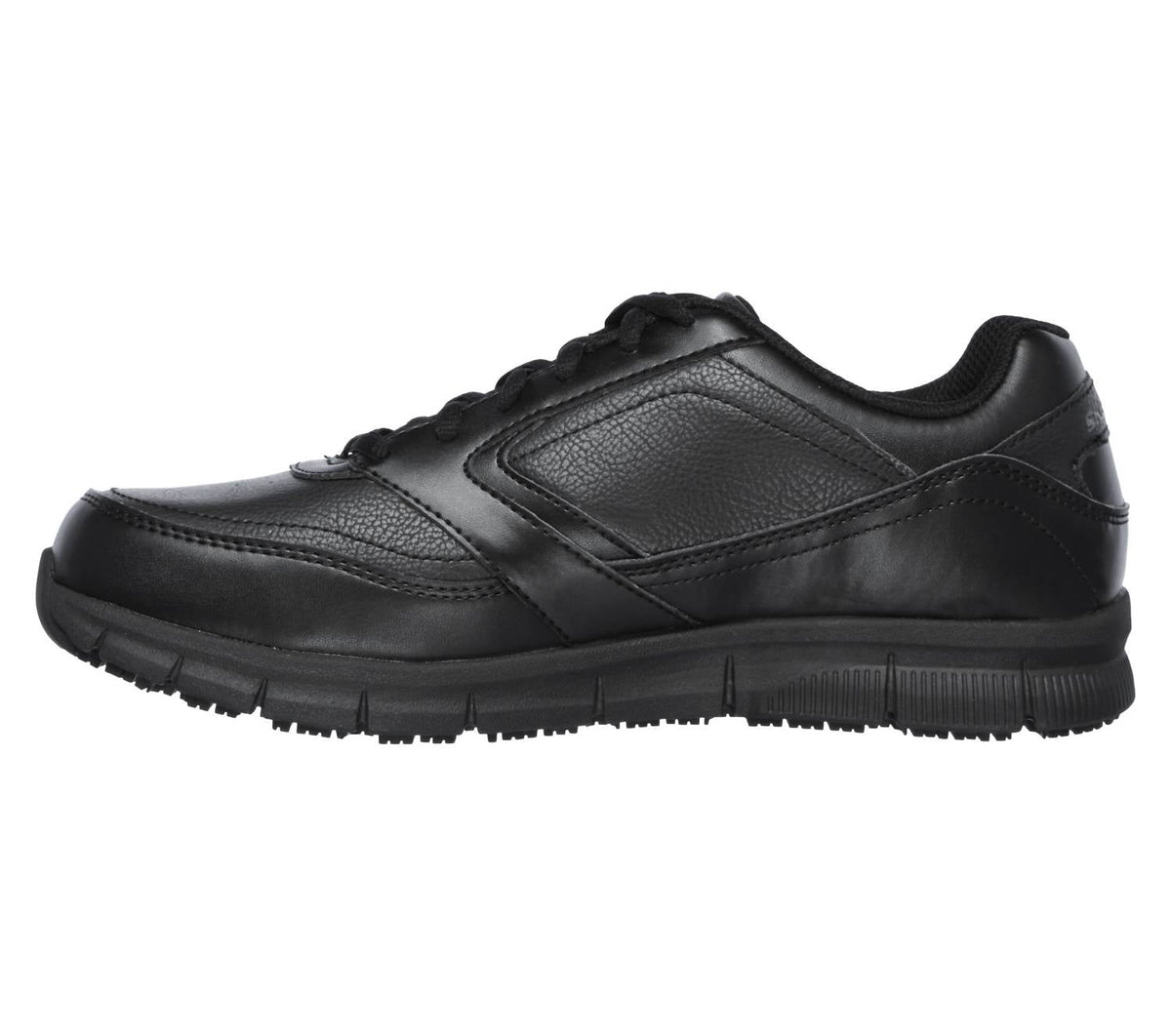 Tenis de hombre con cordones color negro