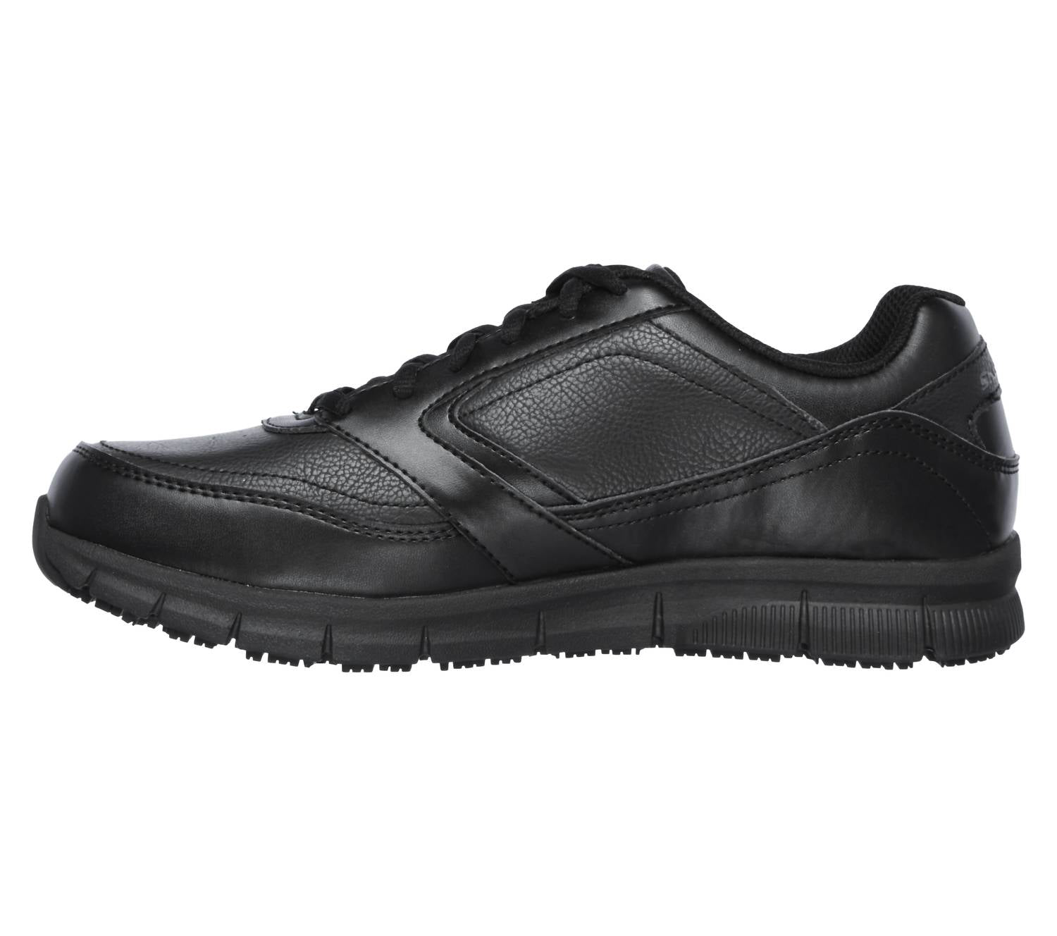 Tenis de hombre con cordones color negro