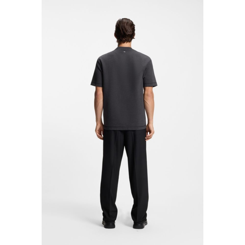 Camiseta de mezcla de algodón