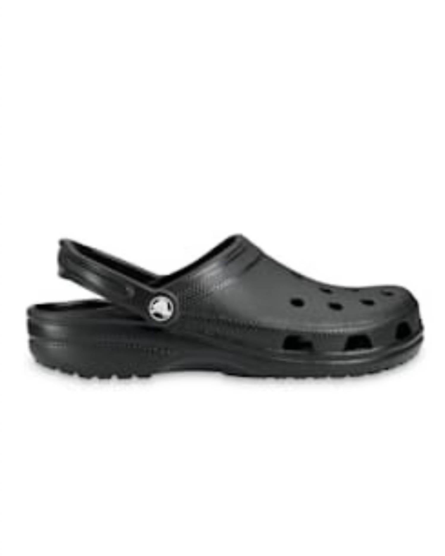 Zuecos unisex color negro
