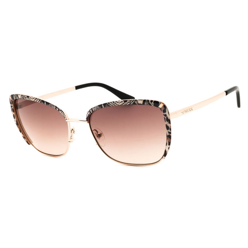 Gafas color oro rosa y café