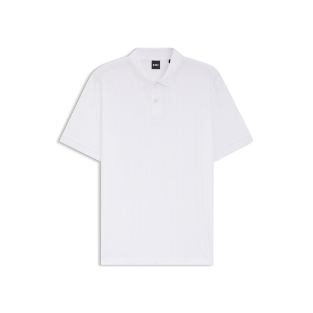 Polo de algodón a rayas