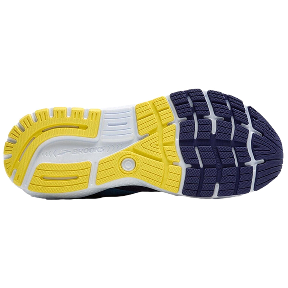 Calzado de hombre color azul y amarillo