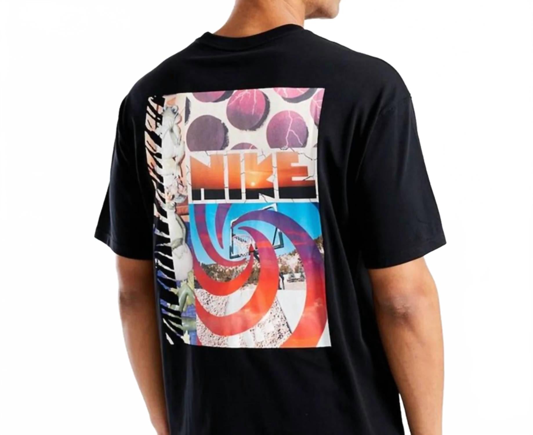 Camiseta color negro