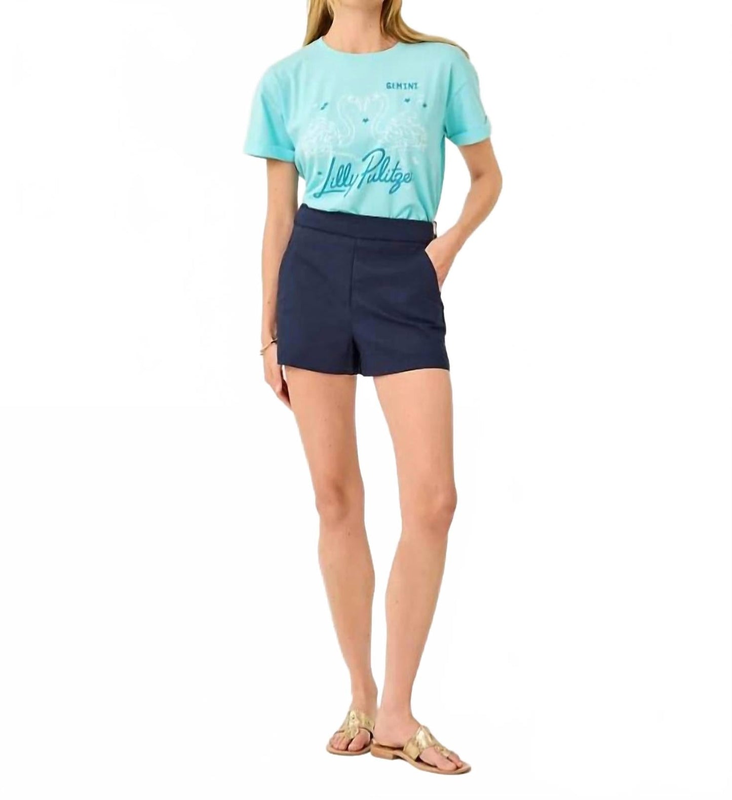 Top color azul