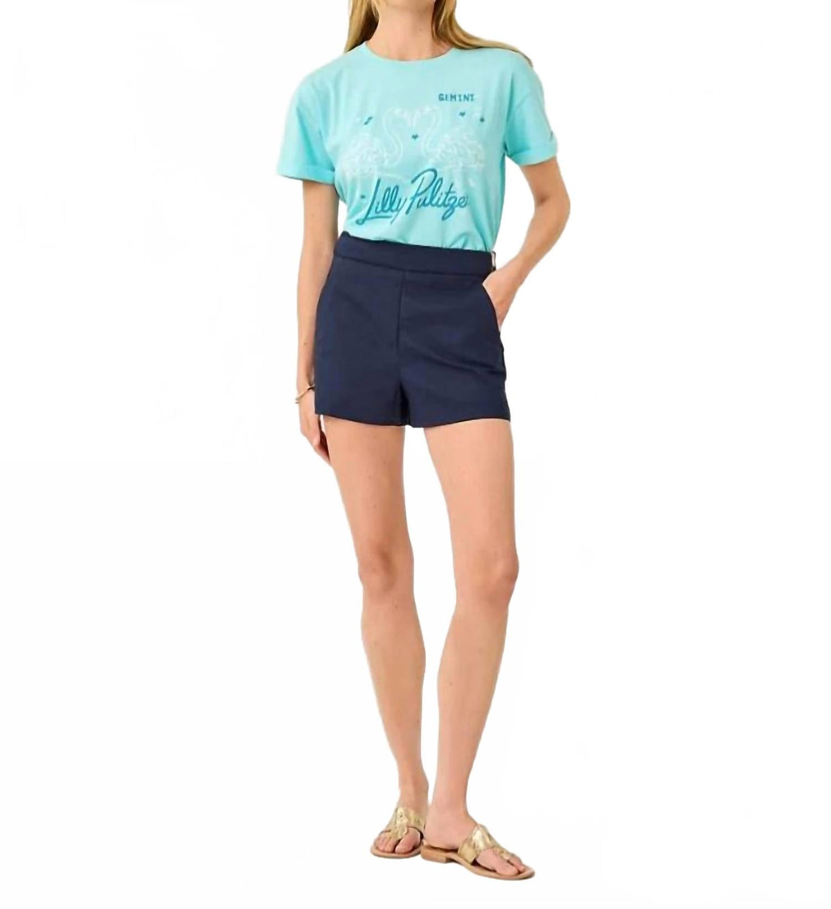 Top color azul