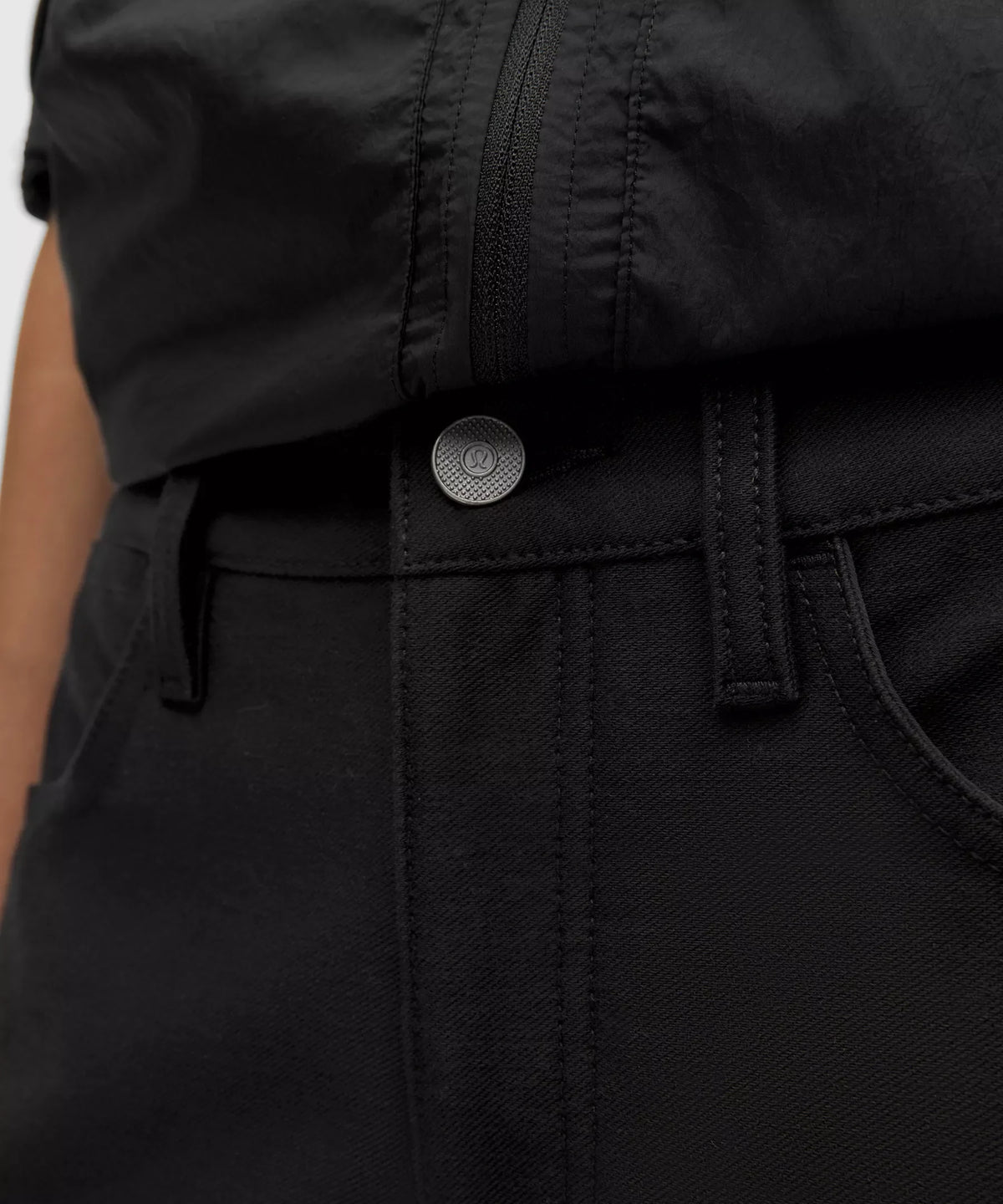 Pantalón de pierna ancha de tiro bajo