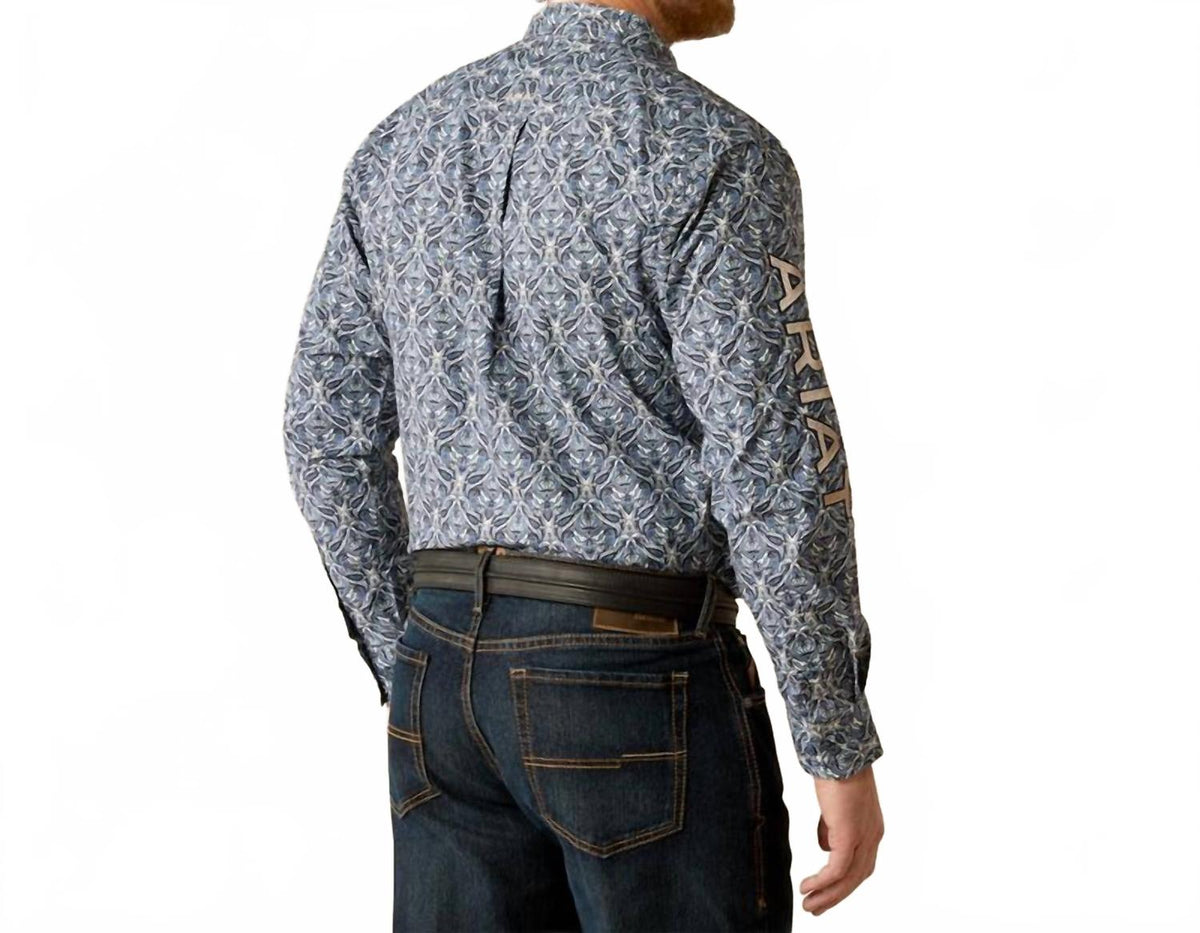Camisa de hombre color azul