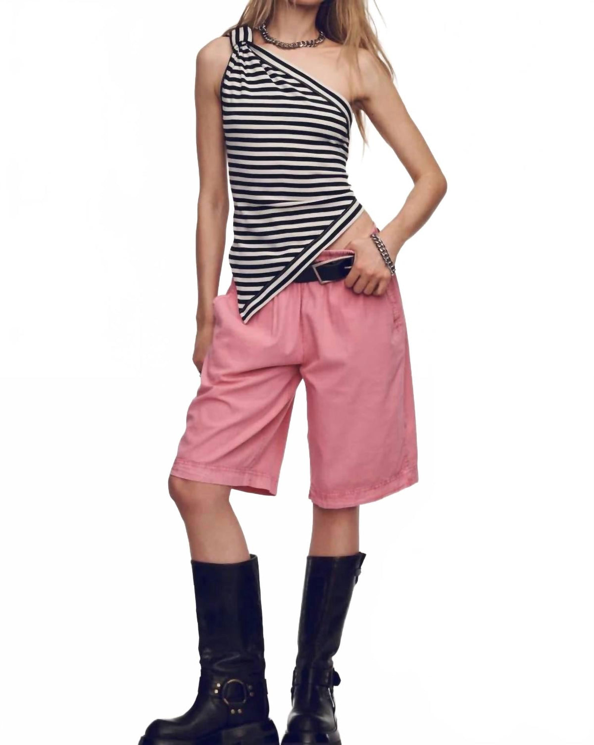Top color negro