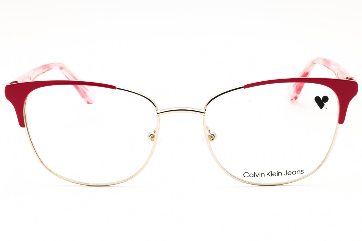 Gafas 51 mm color rosado y dorado