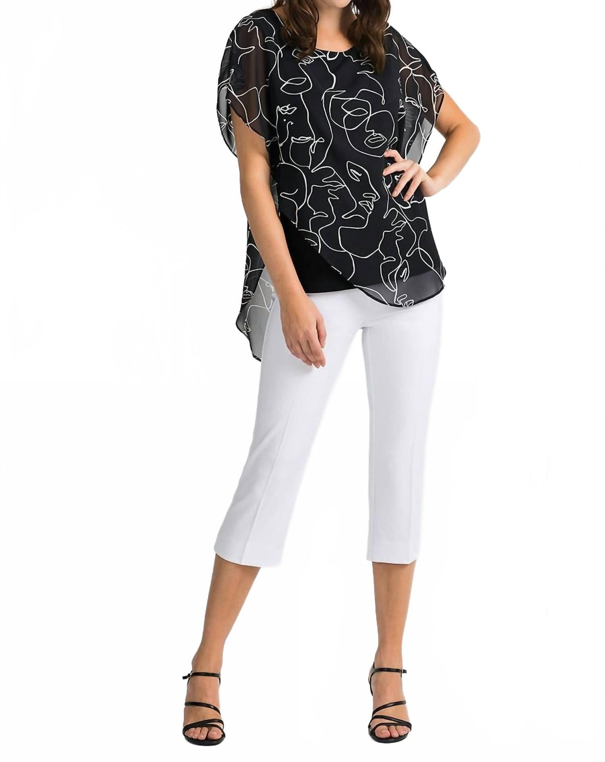 Top color negro