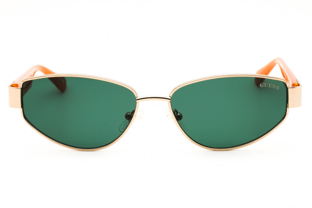 Gafas color verde y dorado