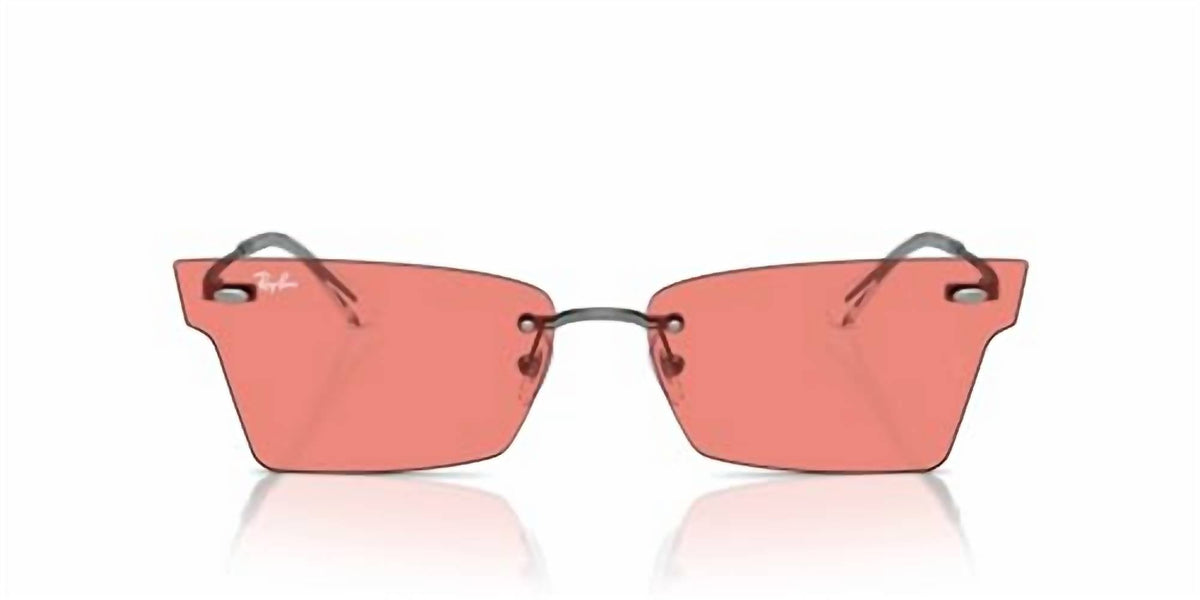 Gafas de sol unisex color gris y rosado