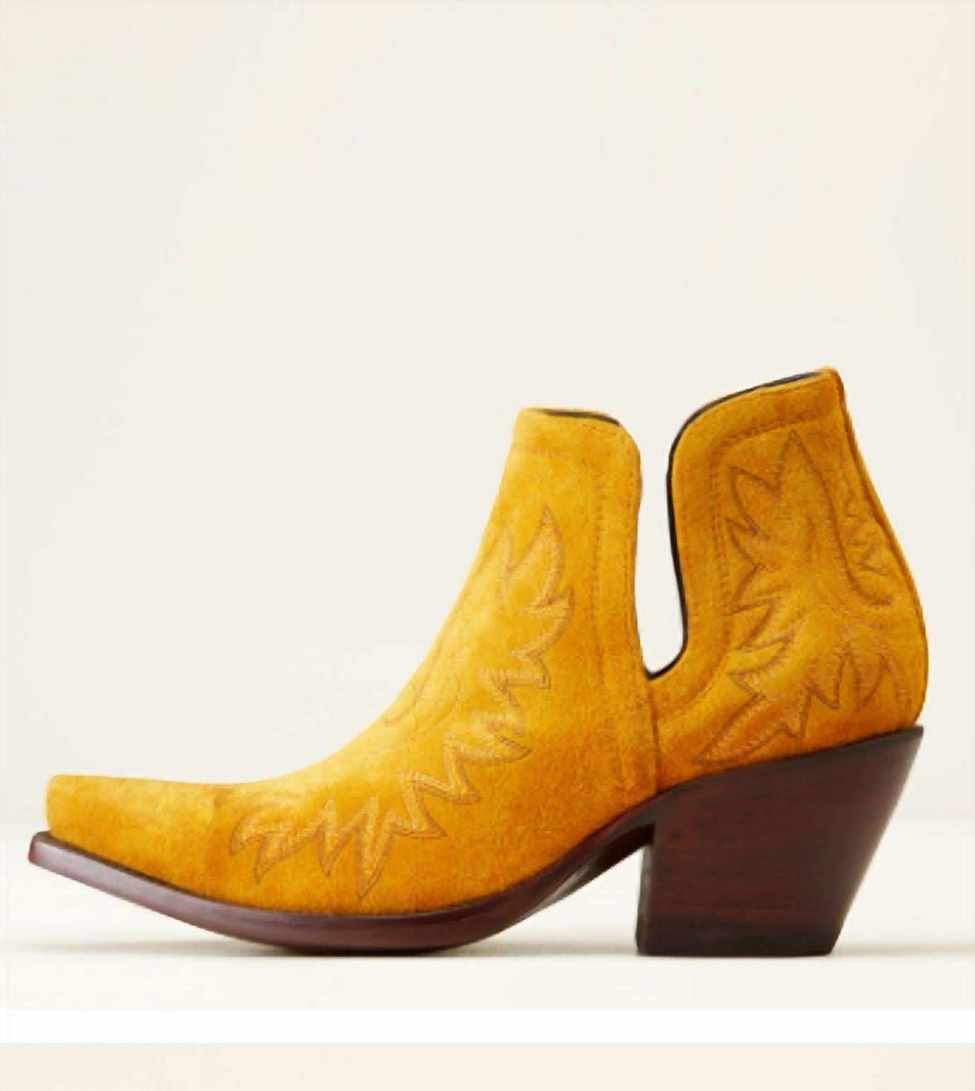 Botines de mujer de gamuza