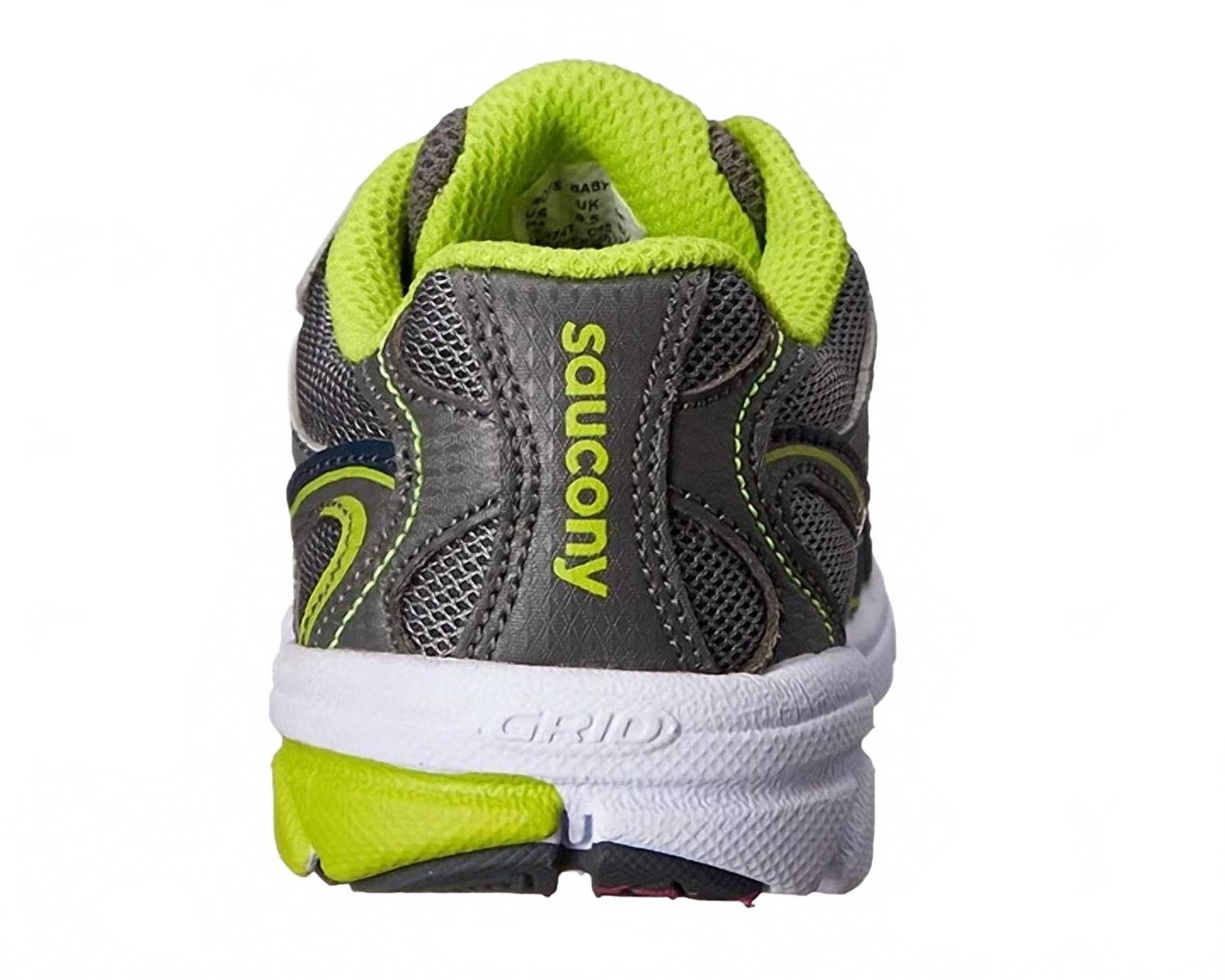 Tenis para niño color gris y verde