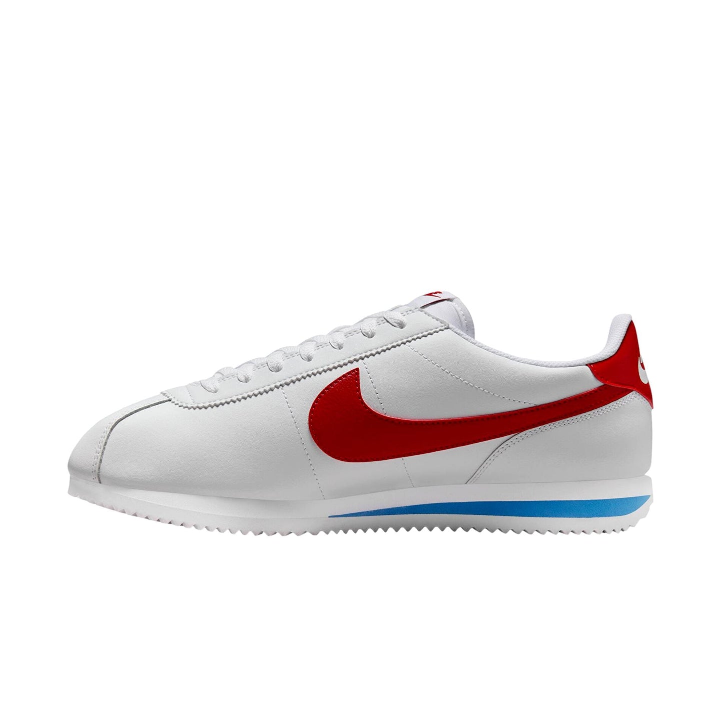 Calzado de hombre color blanco y azul y rojo