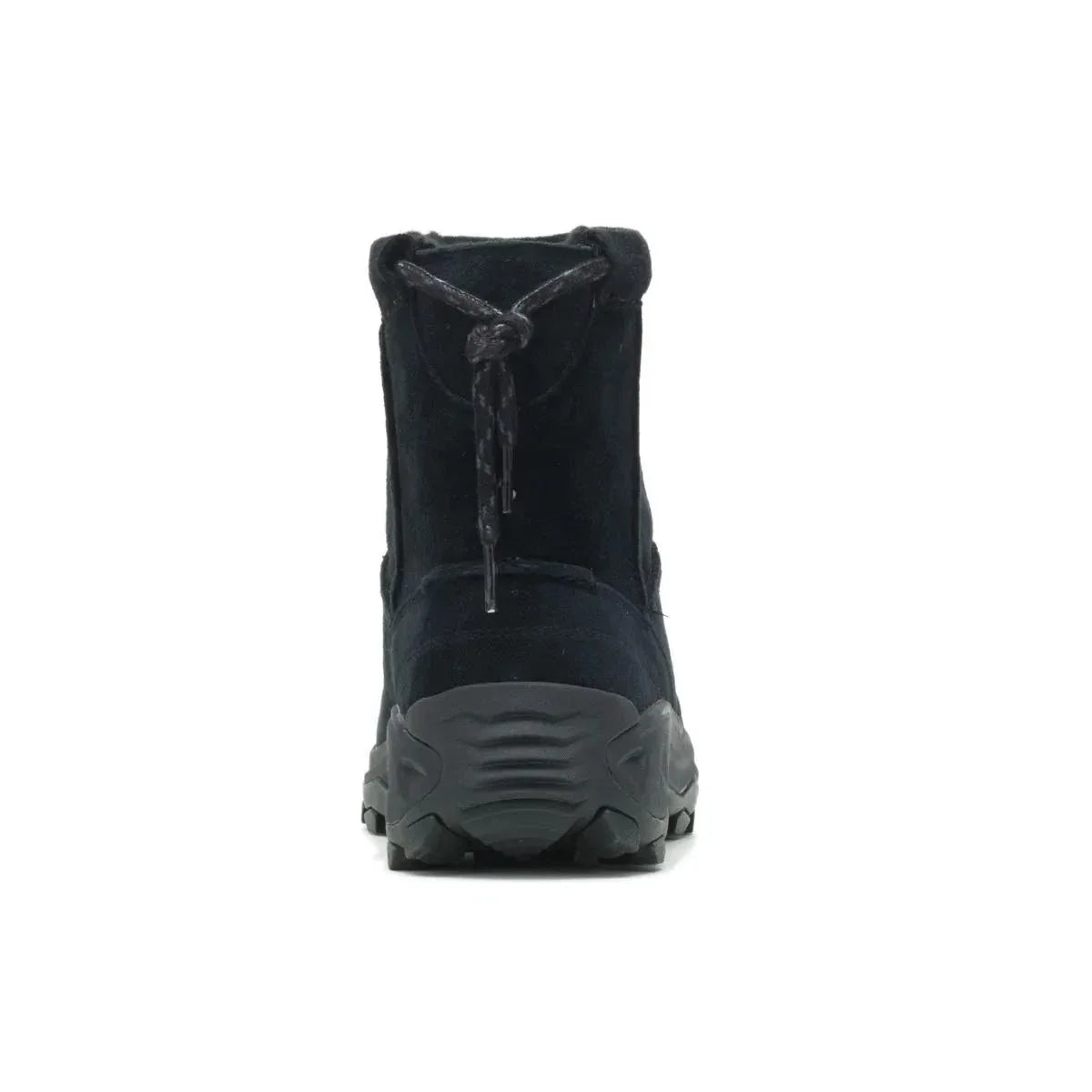 Botas de hombre de gamuza impermeables color negro