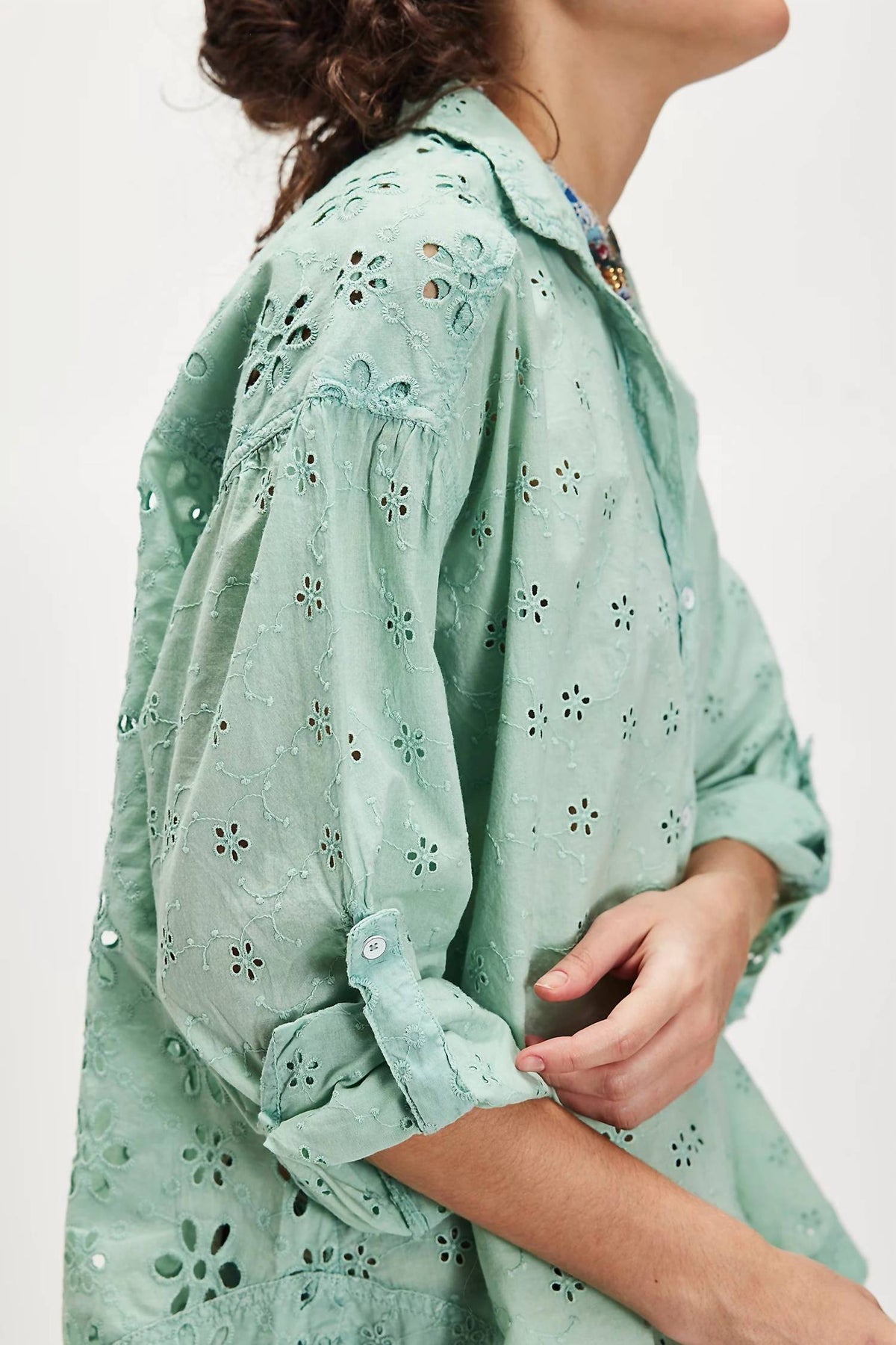 Camisa color verde