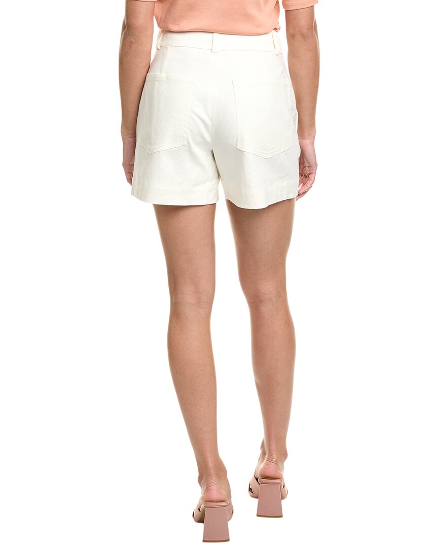 Short de mezcla de lino