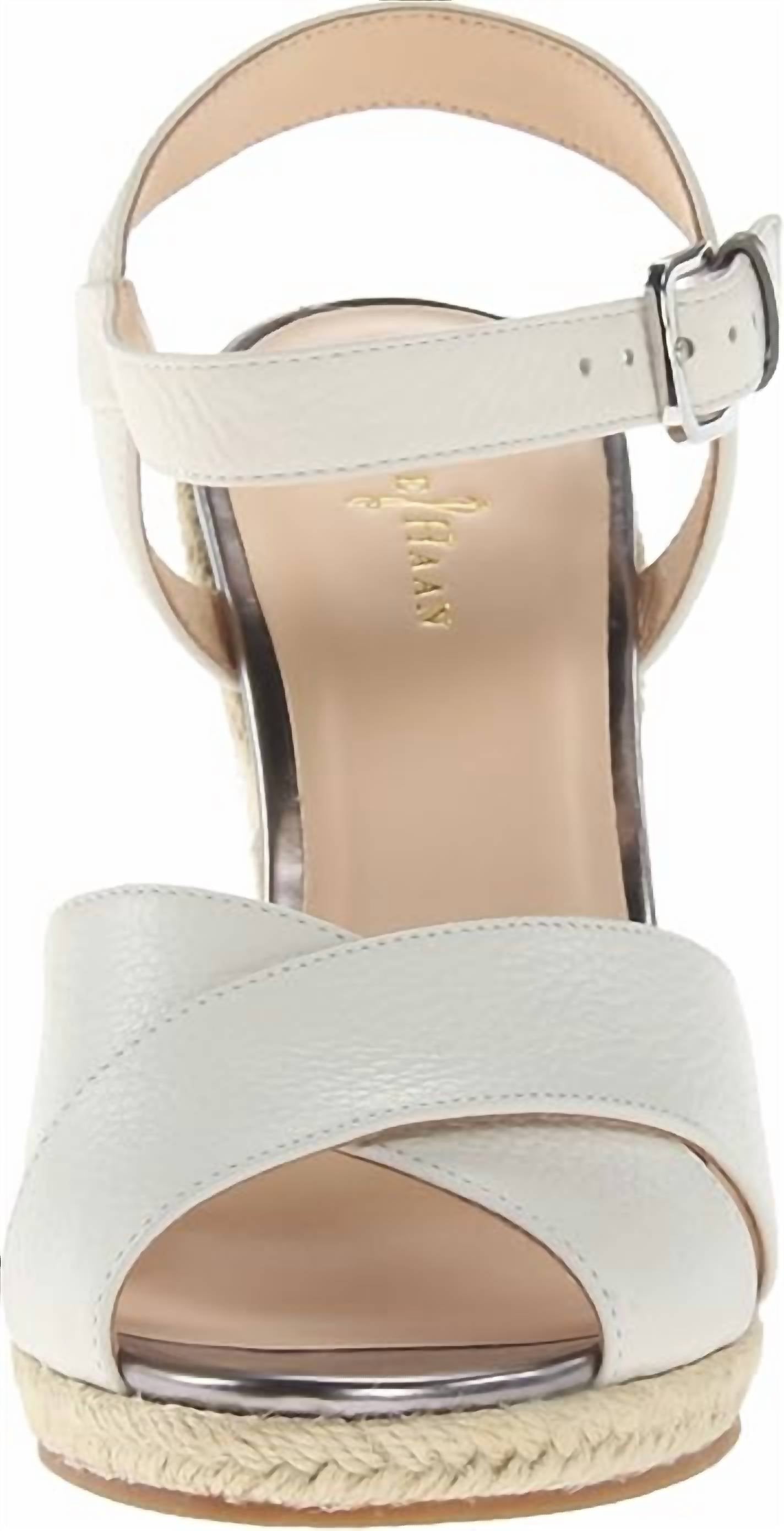 Sandalias de mujer color marfil