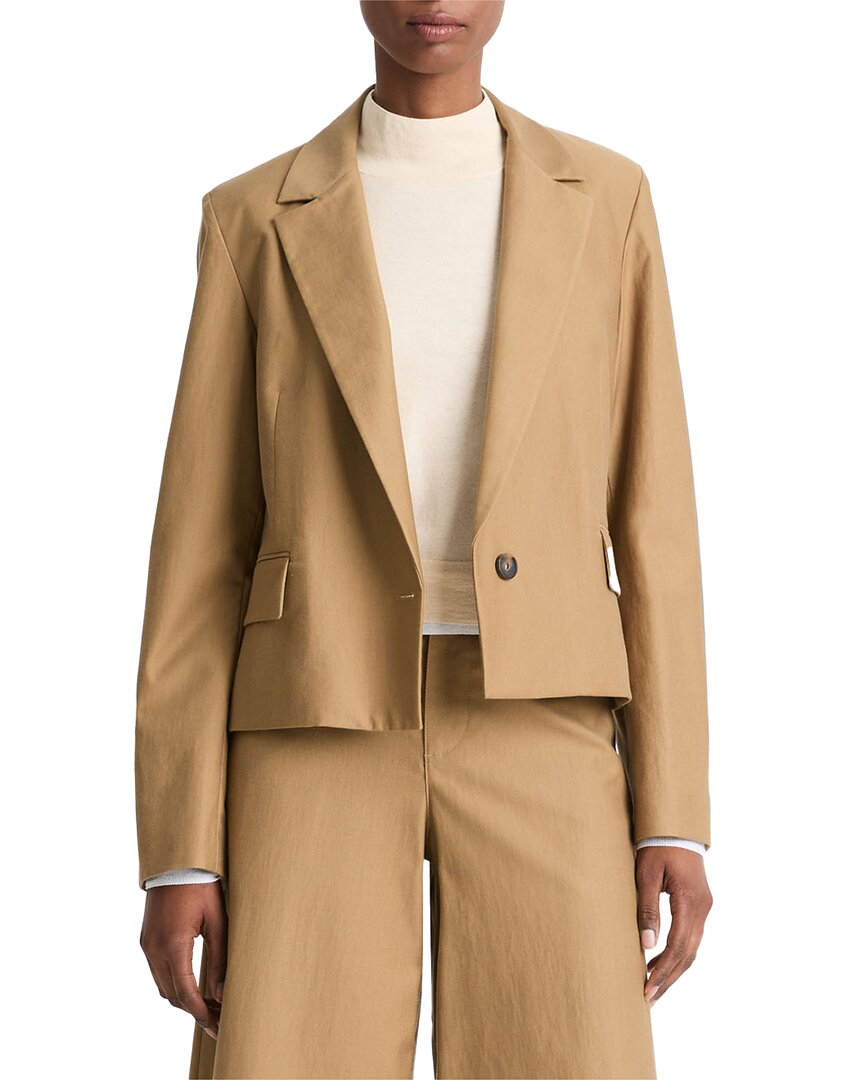 Blazer de mezcla de lana