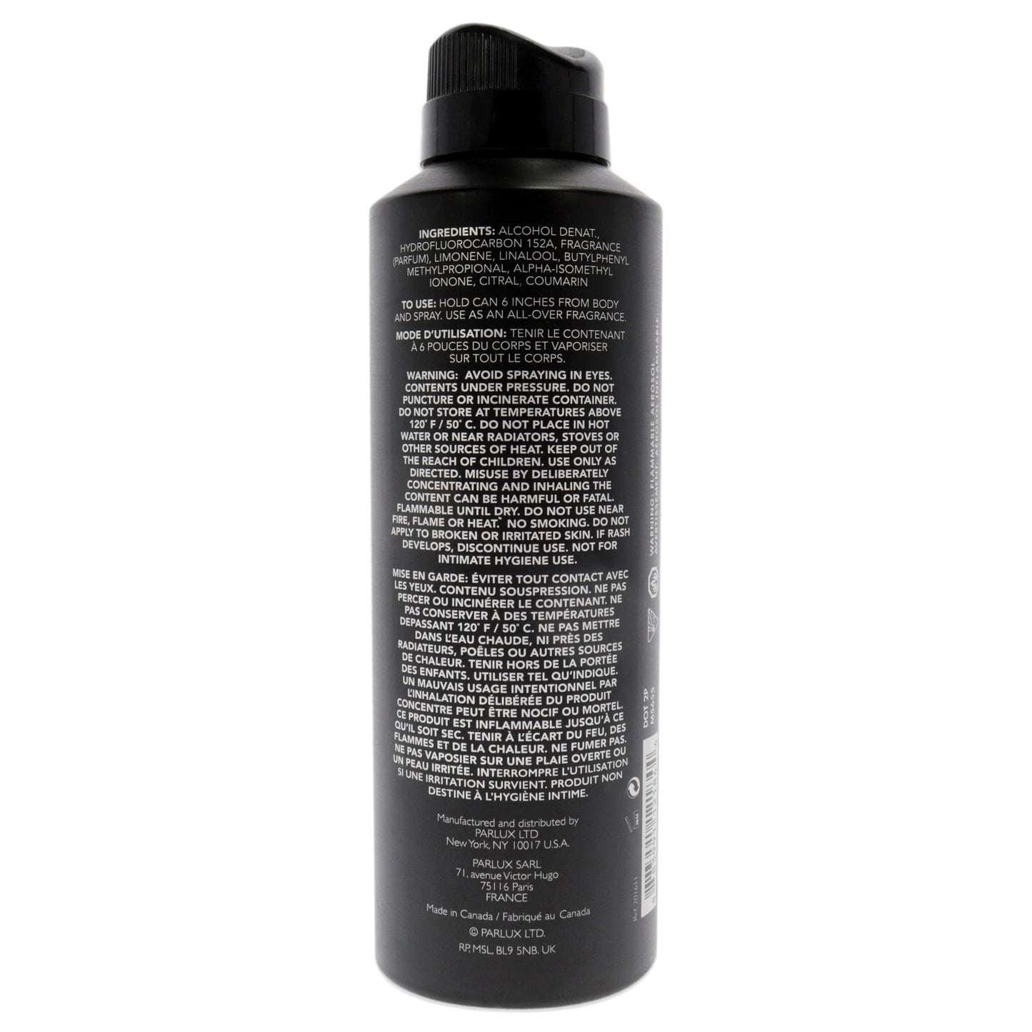 Bruma corporal de hombre 6 oz