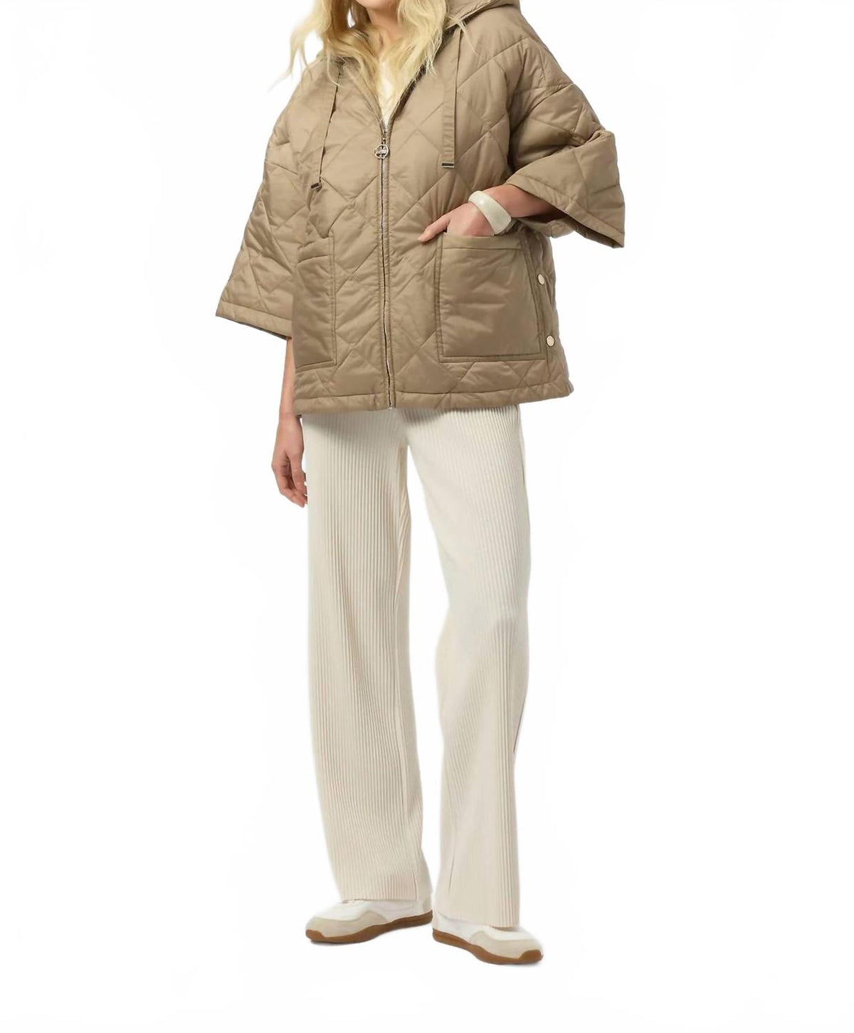 Chaqueta color dorado
