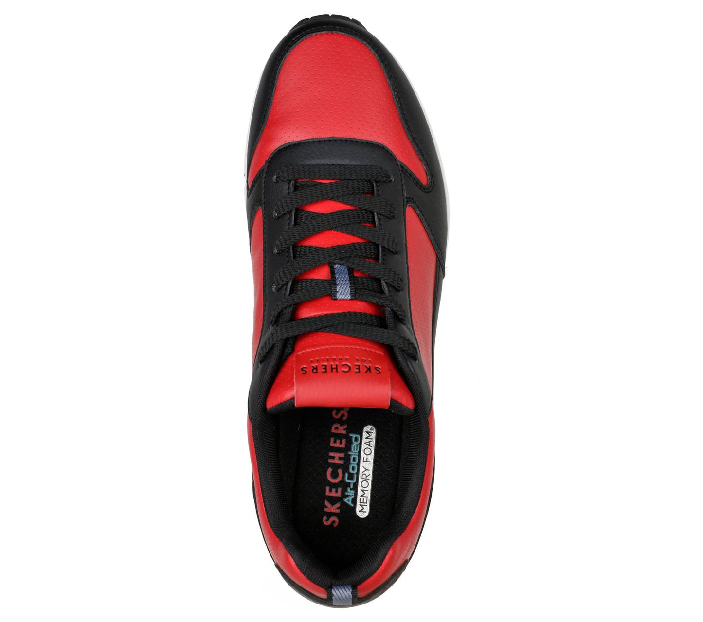 Tenis de hombre color negro y rojo